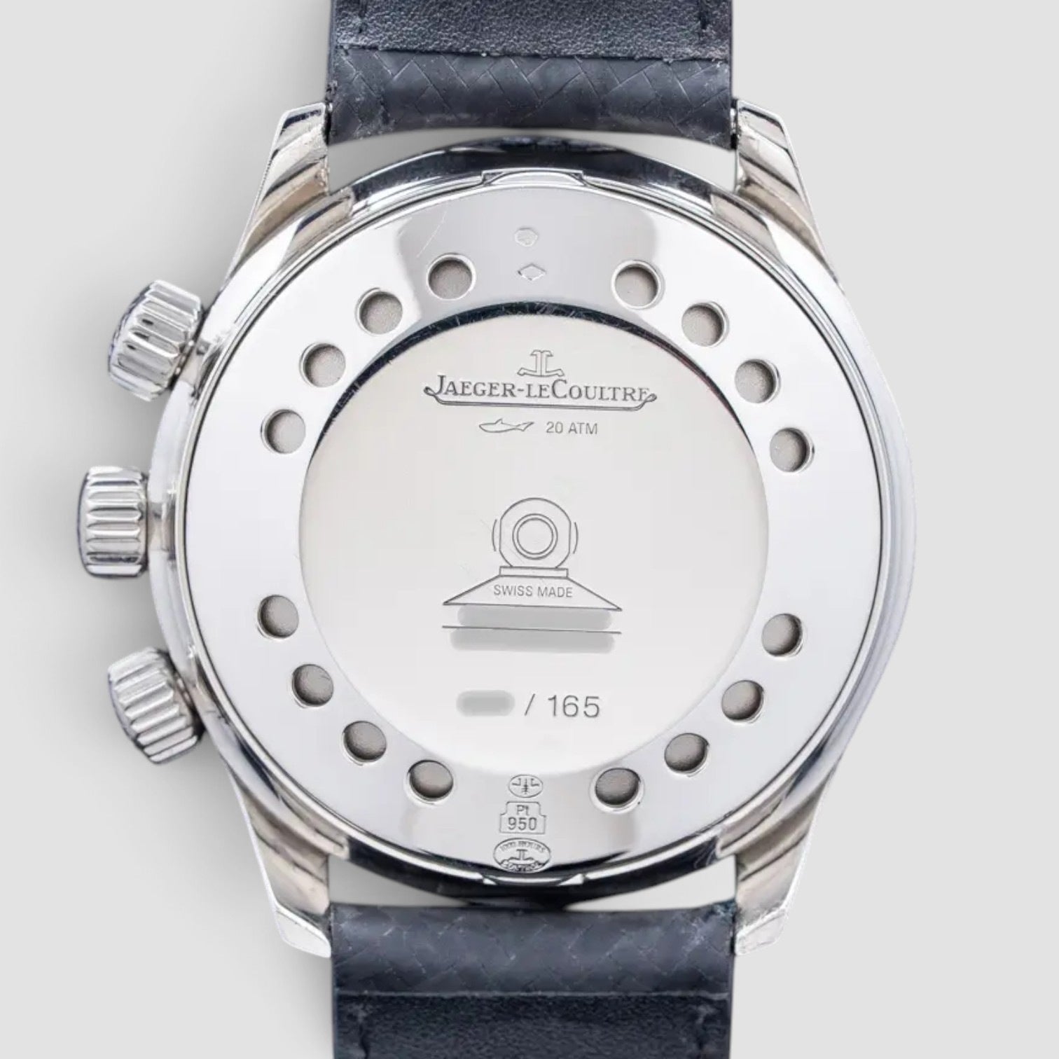 Polaris Memovox Tribute to Polaris 42mm Platinum Black Dial
