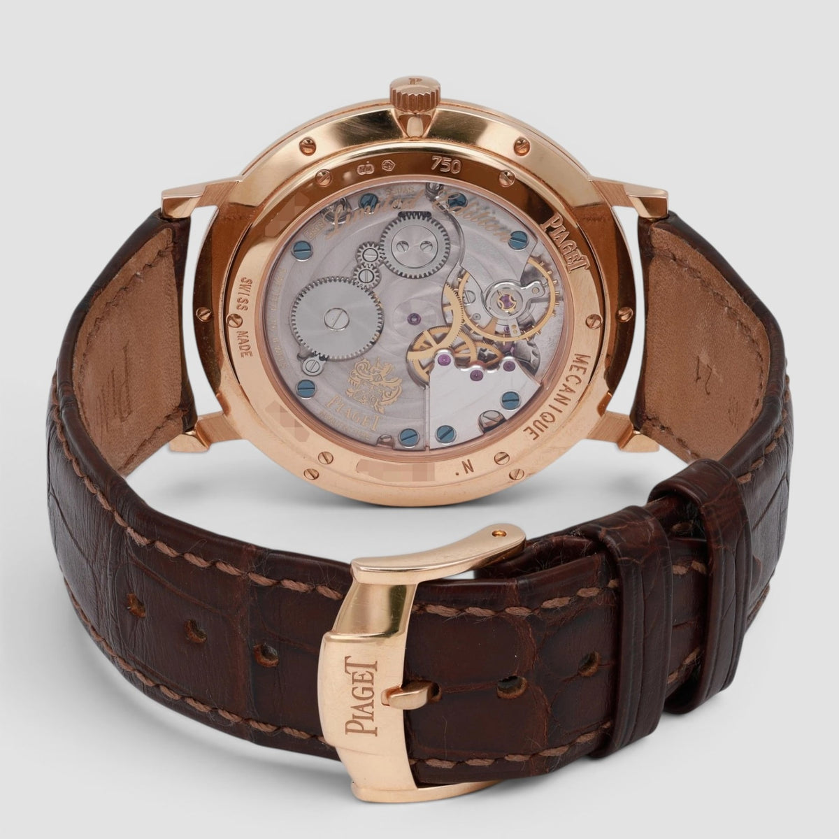 Altiplano 40mm 18K Rose Gold Brown Dial