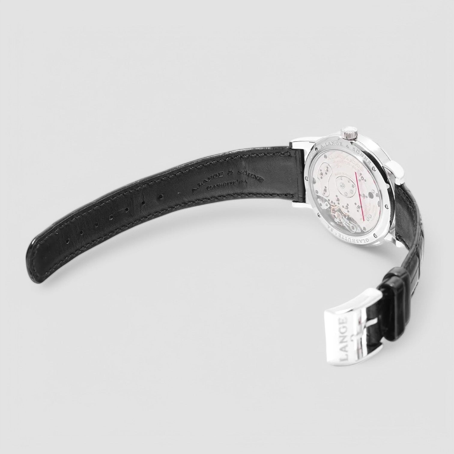 Lange 1 Platinum "STEALTH" Silver Dial