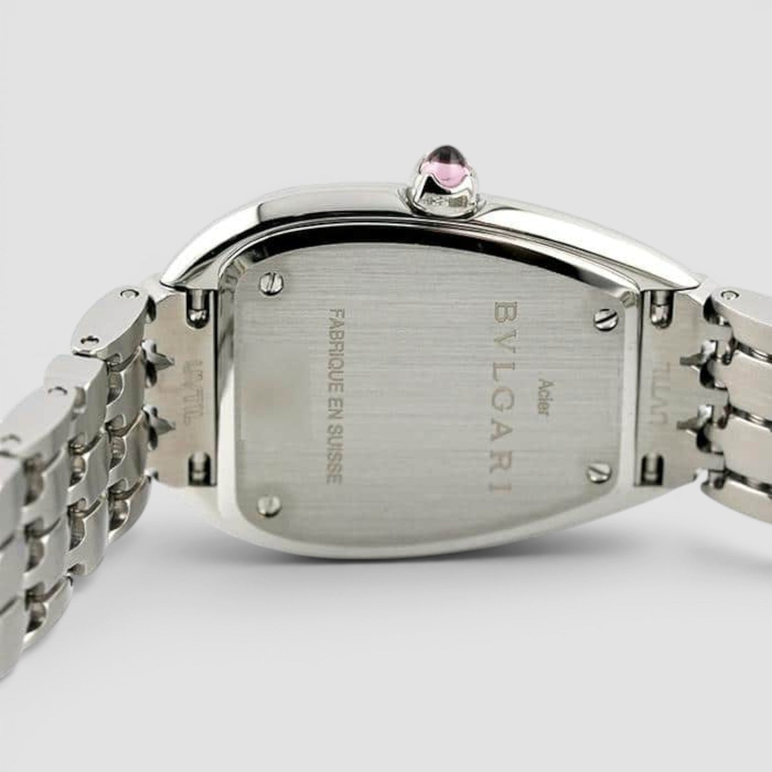 Serpenti Seduttori Stainless Steel Diamond Black Lacquered Dial