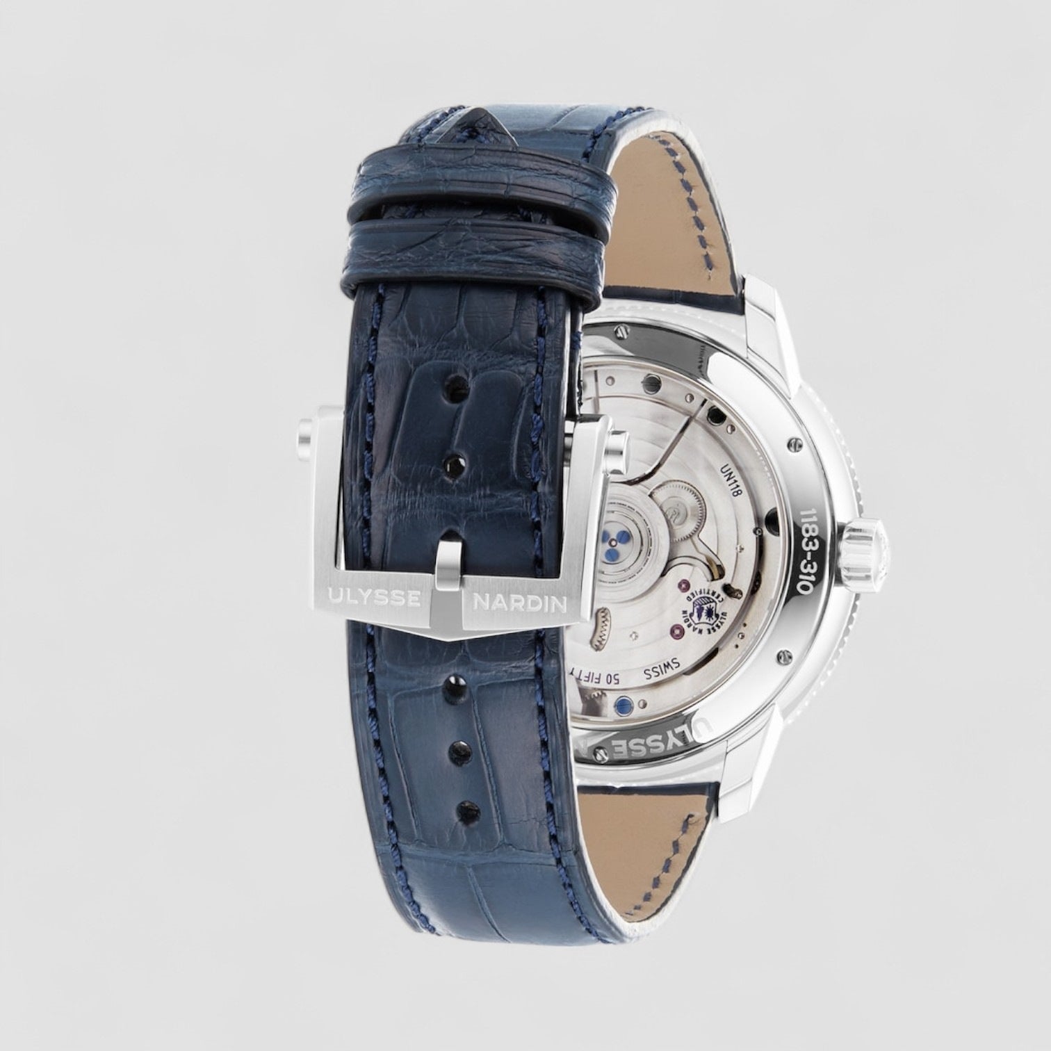 Marine Chronometer Torpilleur Blue Dial SS