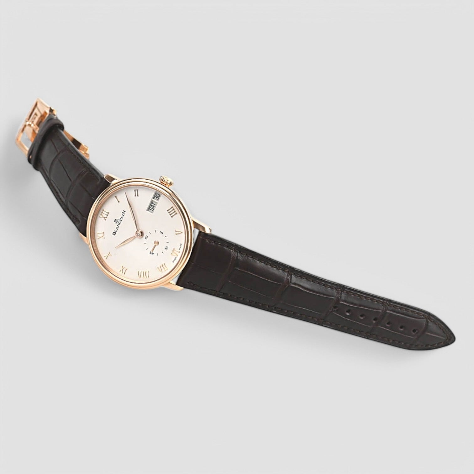 Villeret Small Seconds Power Reserve 18k RG Manual Wind 40MM