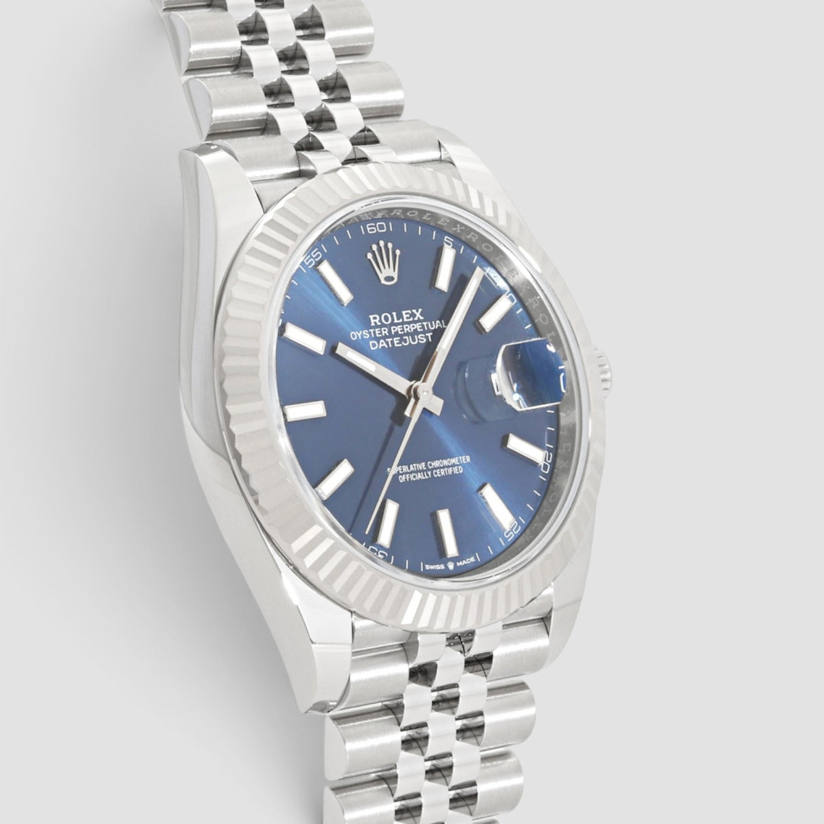 Datejust 41 Blue Index Dial Jubilee