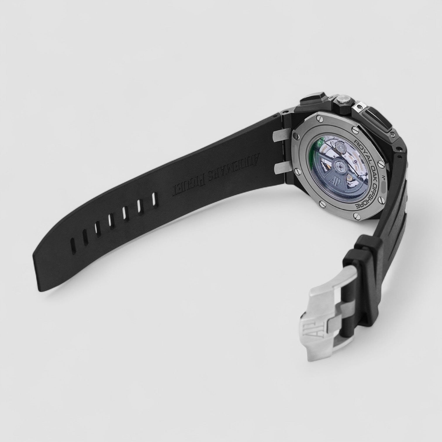 Royal Oak Offshore Black Dial Ceramic / Rubber