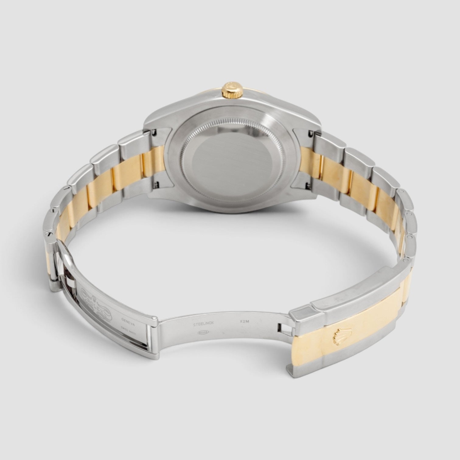 Datejust II 41mm Stainless Steel & 18K Yellow Gold Grey Roman Dial
