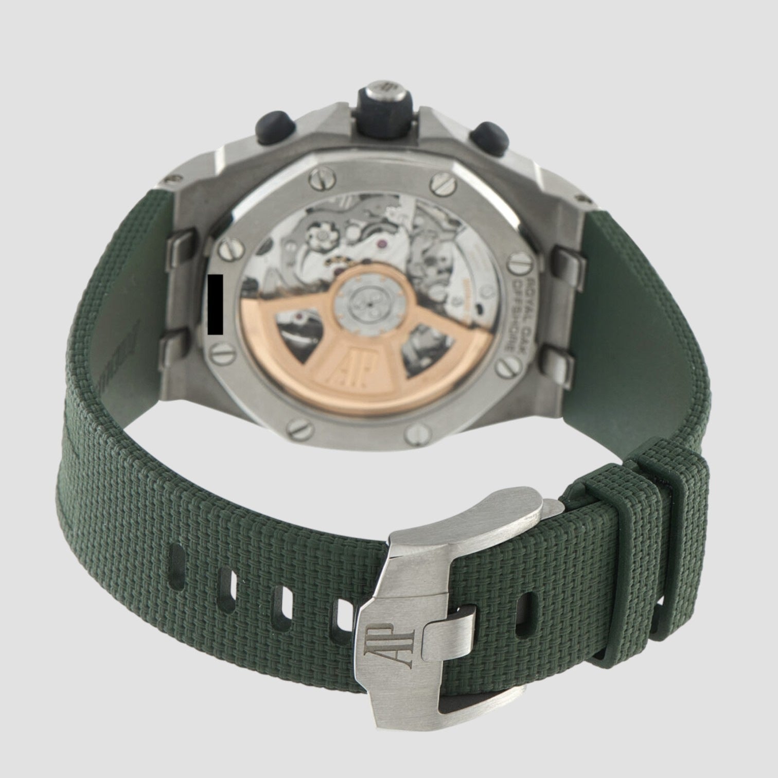 Royal Oak Offshore Green Dial Titanium Watch