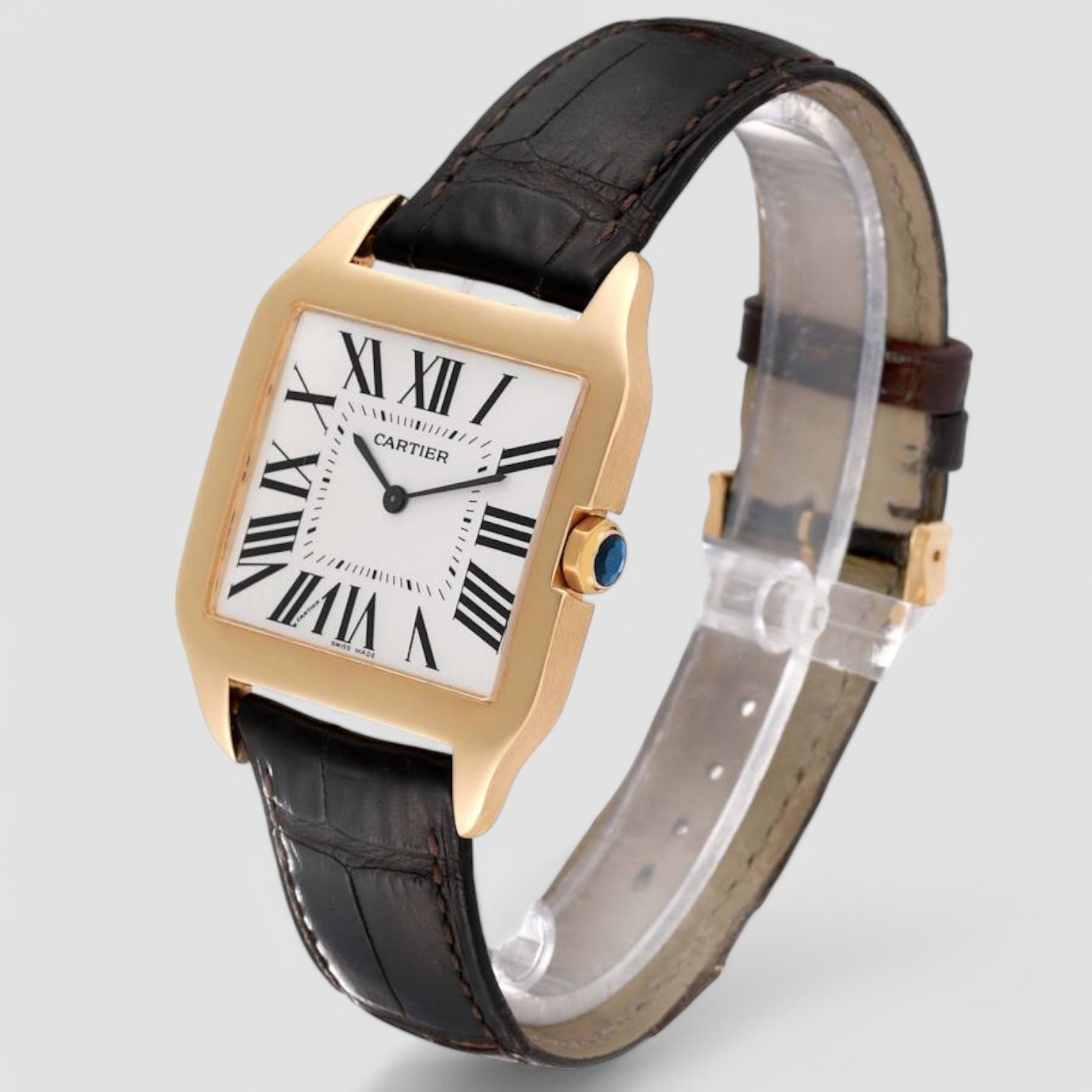 Santos 18K Yellow Gold