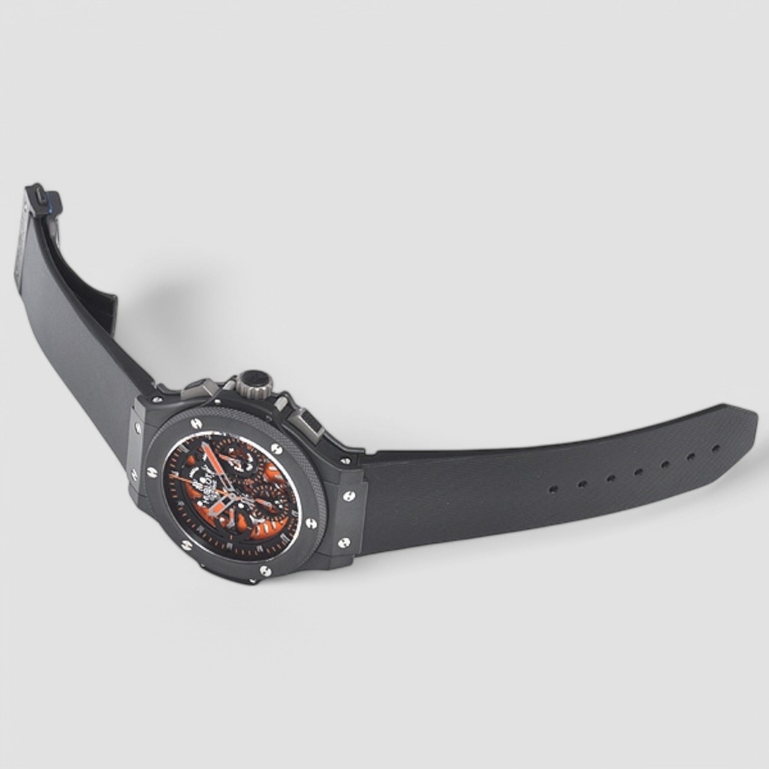 Aero Bang Skeleton Dial Automatic Men's Watch