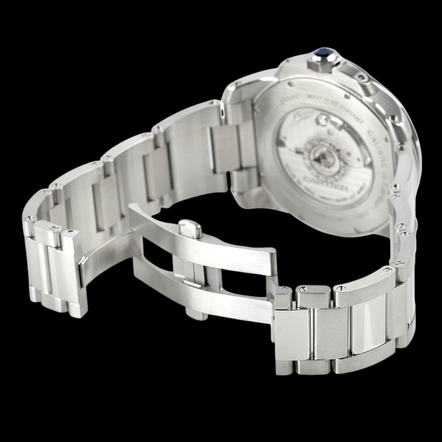 Calibre de Cartier Automatic Silver Dial SS / SS