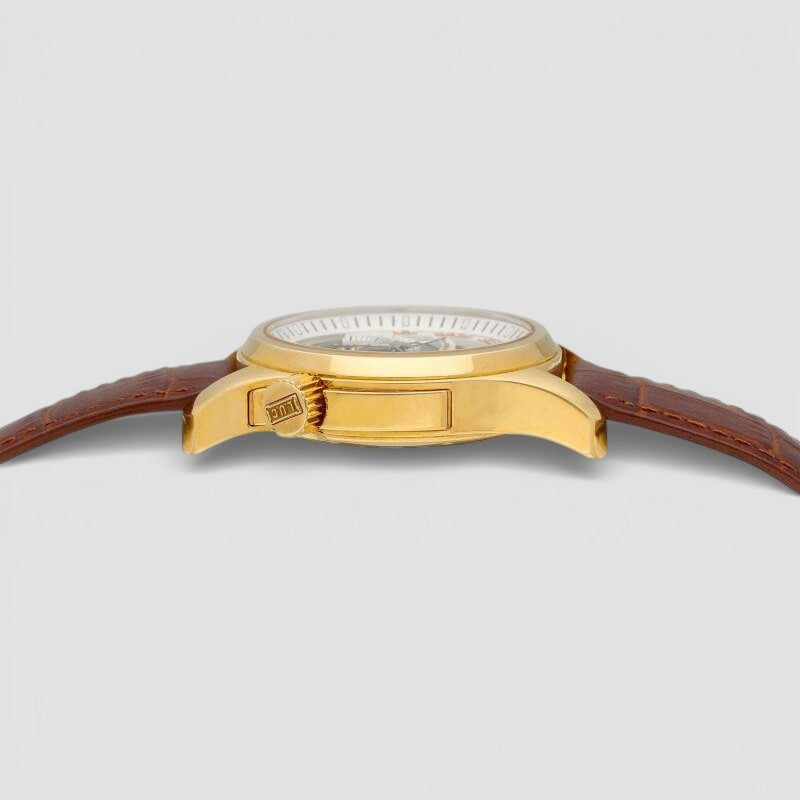 L.U.C limited edition pink gold 8-day tourbillon wristwatch