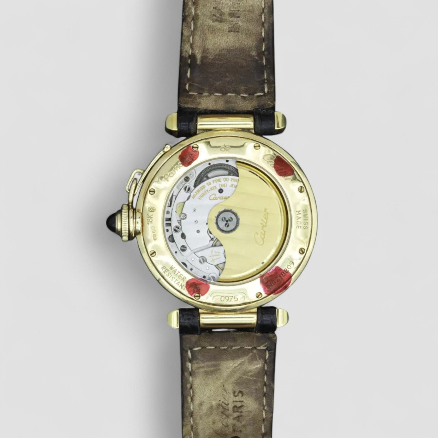 Pasha Perpetual Calendar 18K Yellow Gold Men's Watch
