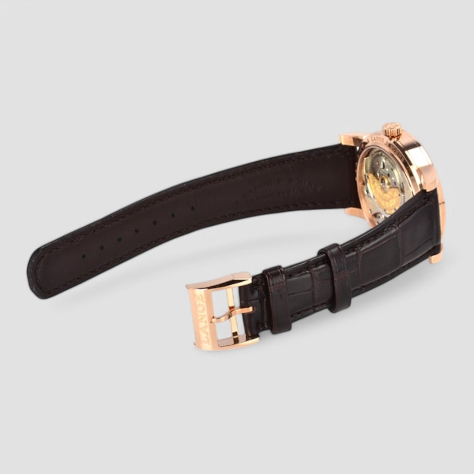 Saxonia Annual Calendar 18K Rose Gold