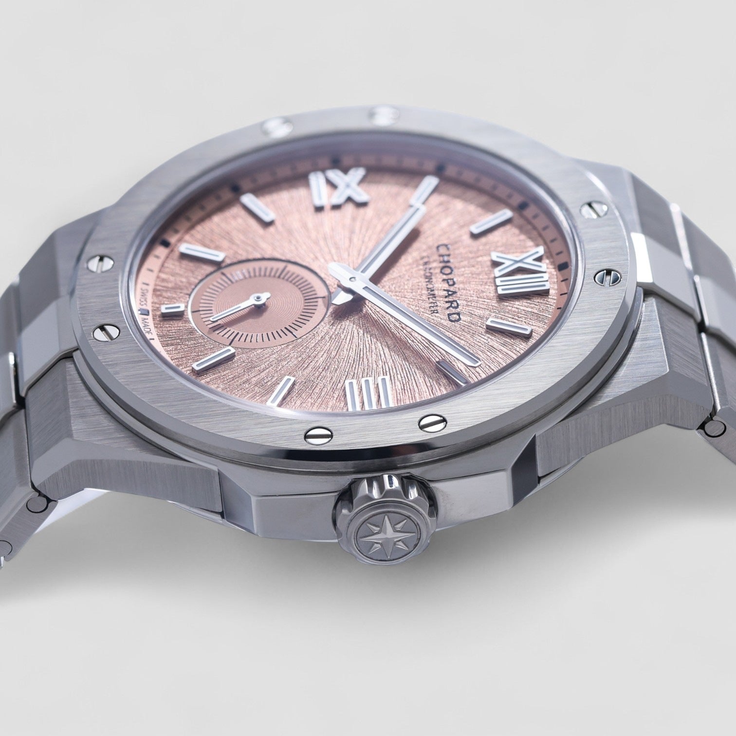 Alpine Eagle XPS LUC Salmon Dial 41mm SS