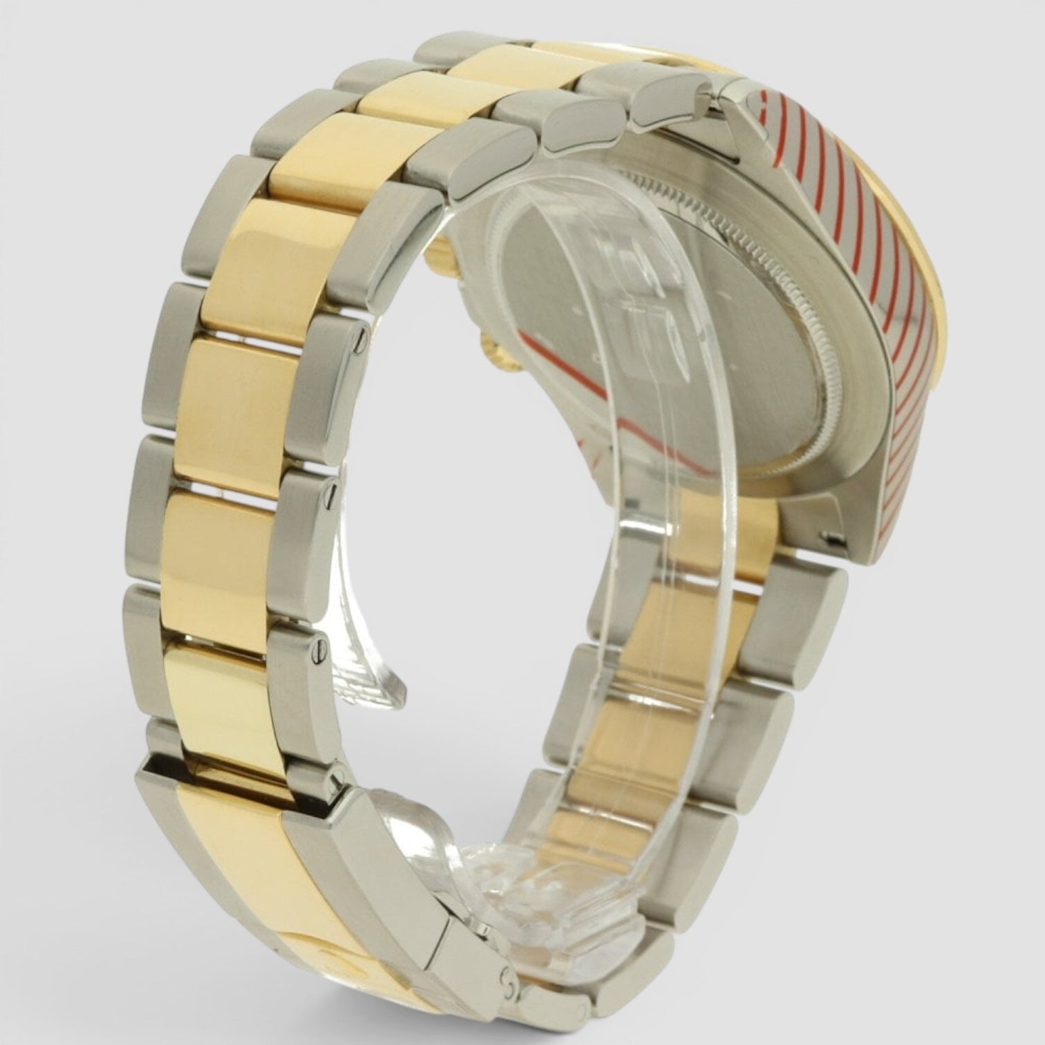 Cosmograph Daytona 40mm Steel & Yellow Gold Mother-of-Pearl Roman Dial