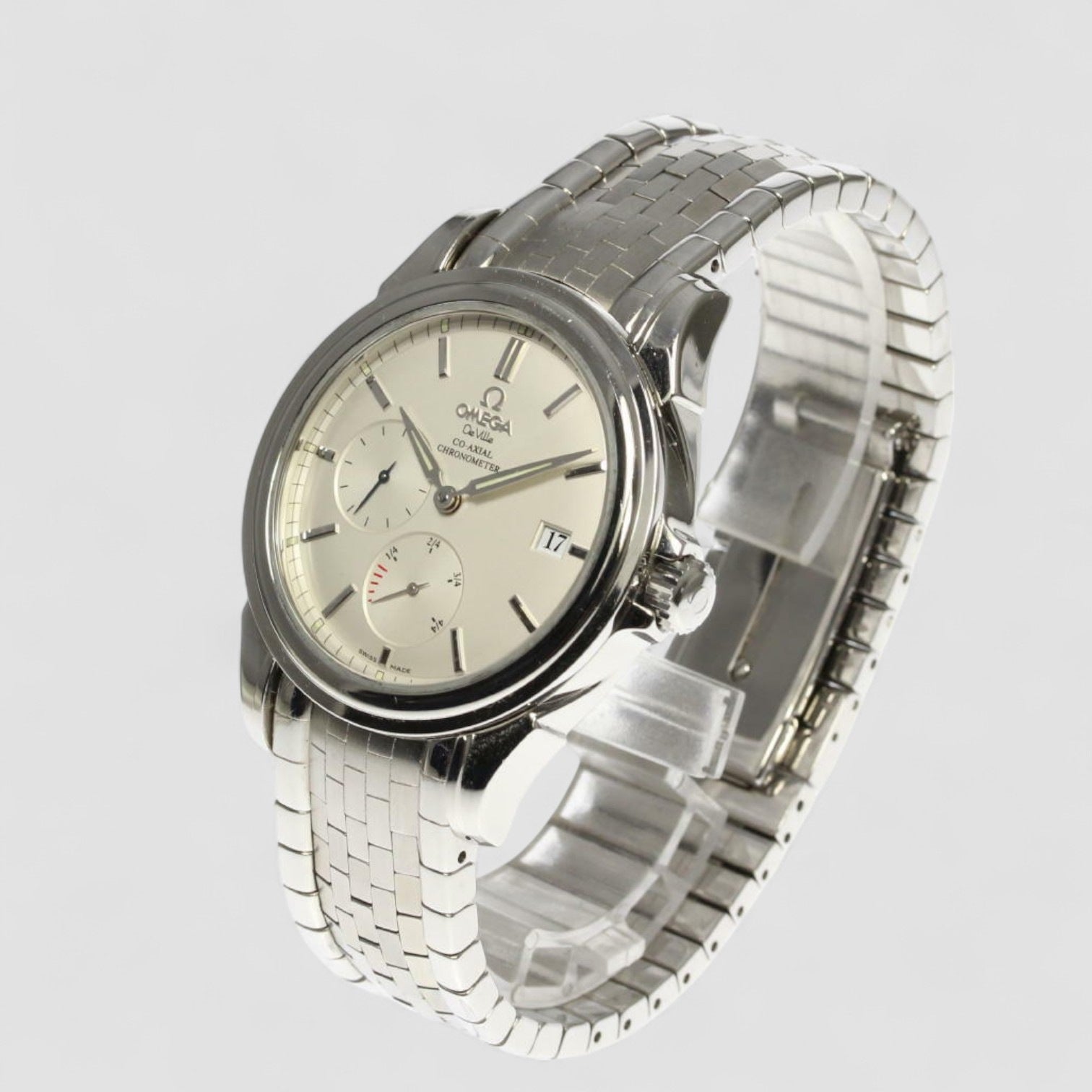 Co-Axial Power Reserve Mens Watch