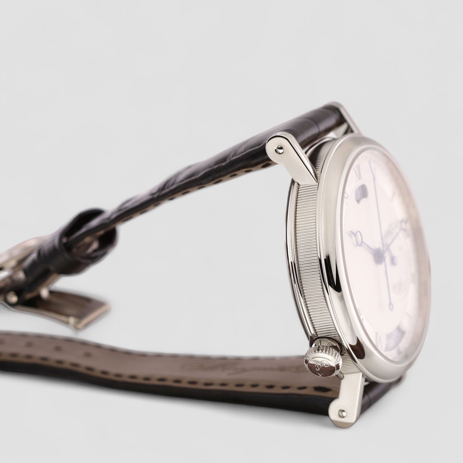 Classique Hora Mundi Men's 18k White Gold Watch