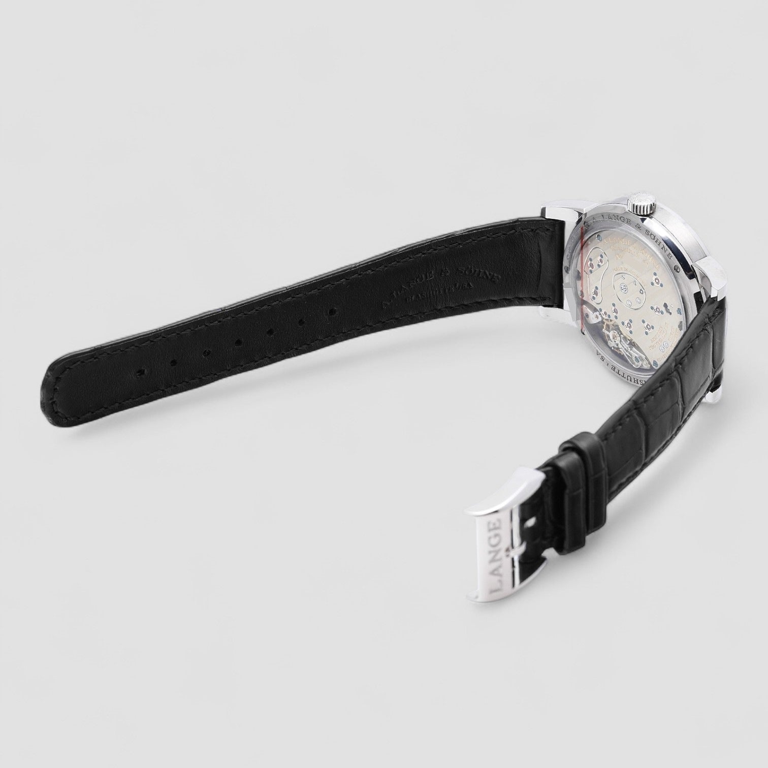 Lange 1 18K White Gold Silver Dial