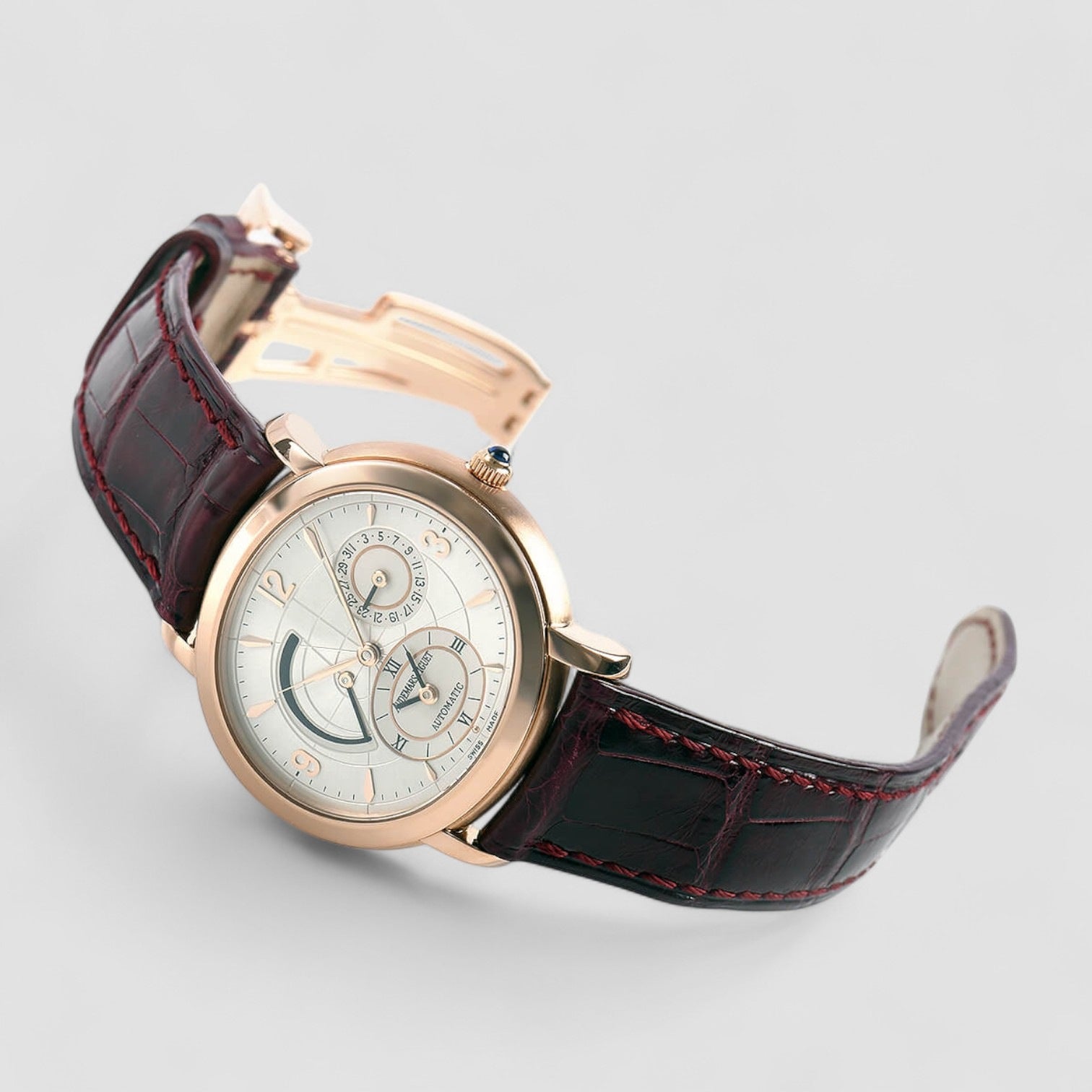 Millenary Dual Time Power Reserve Mens Watch