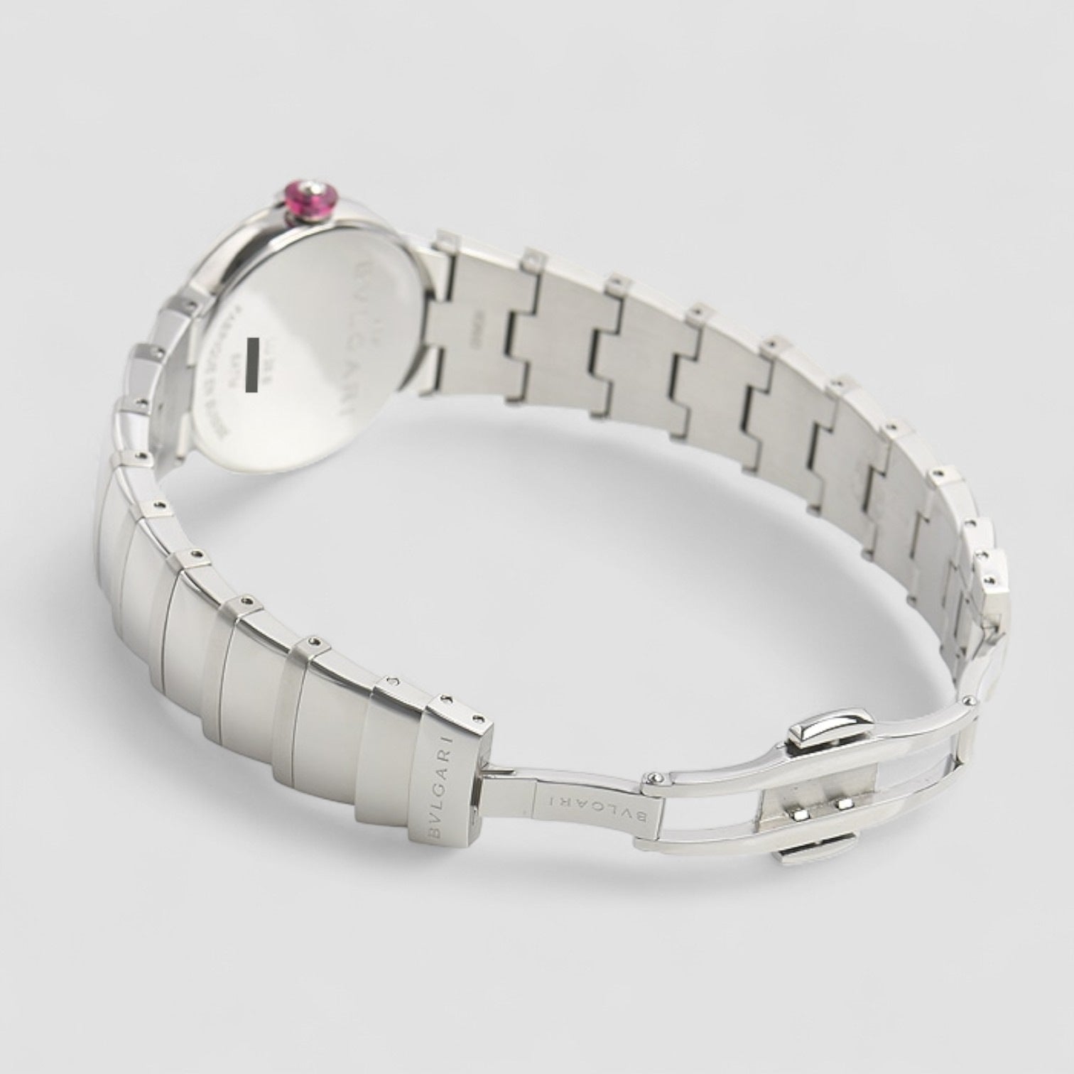 LVCEA Quartz Black Dial Steel Ladies Watch