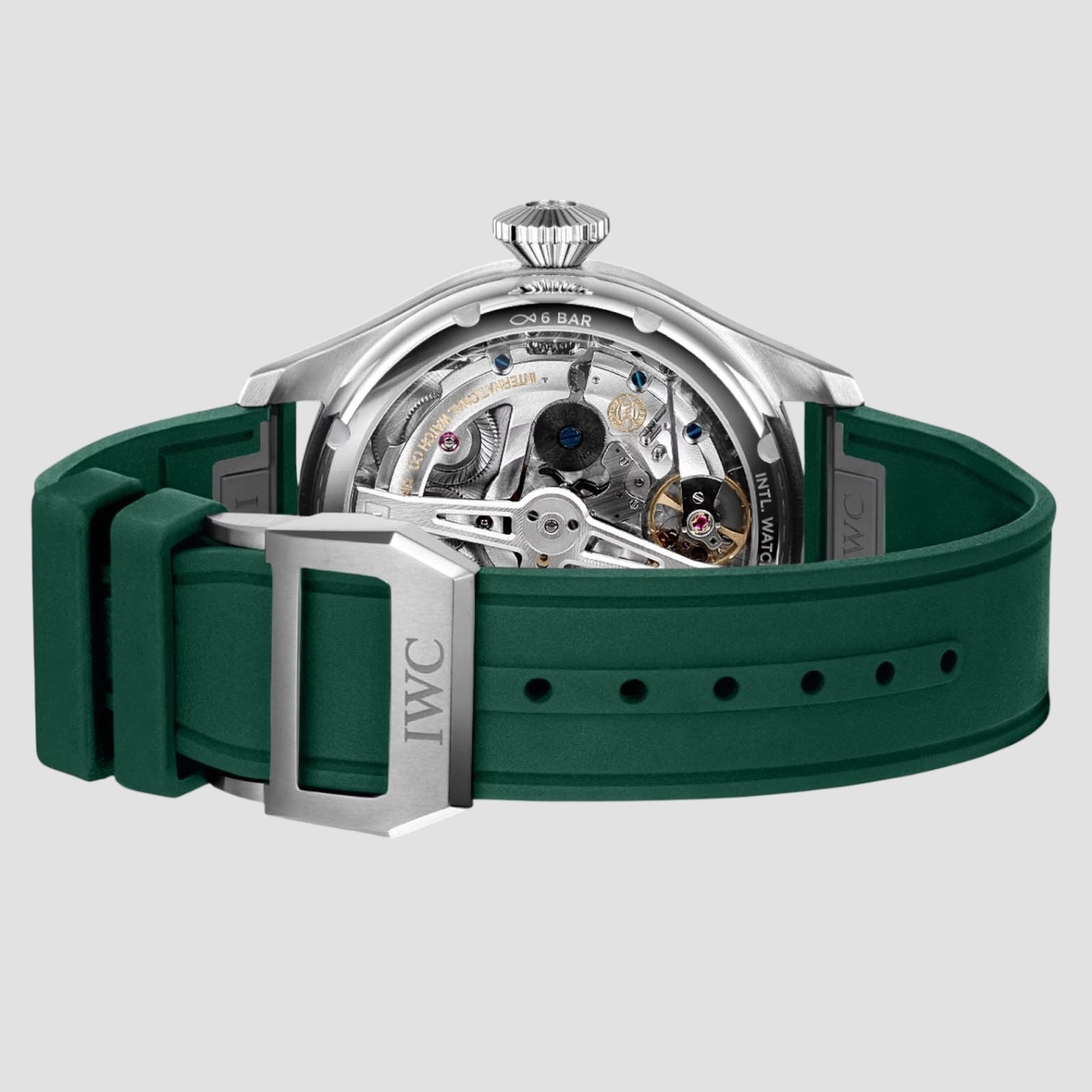 Big Pilot’s Watch Perpetual Calendar Green Dial Stainless Steel