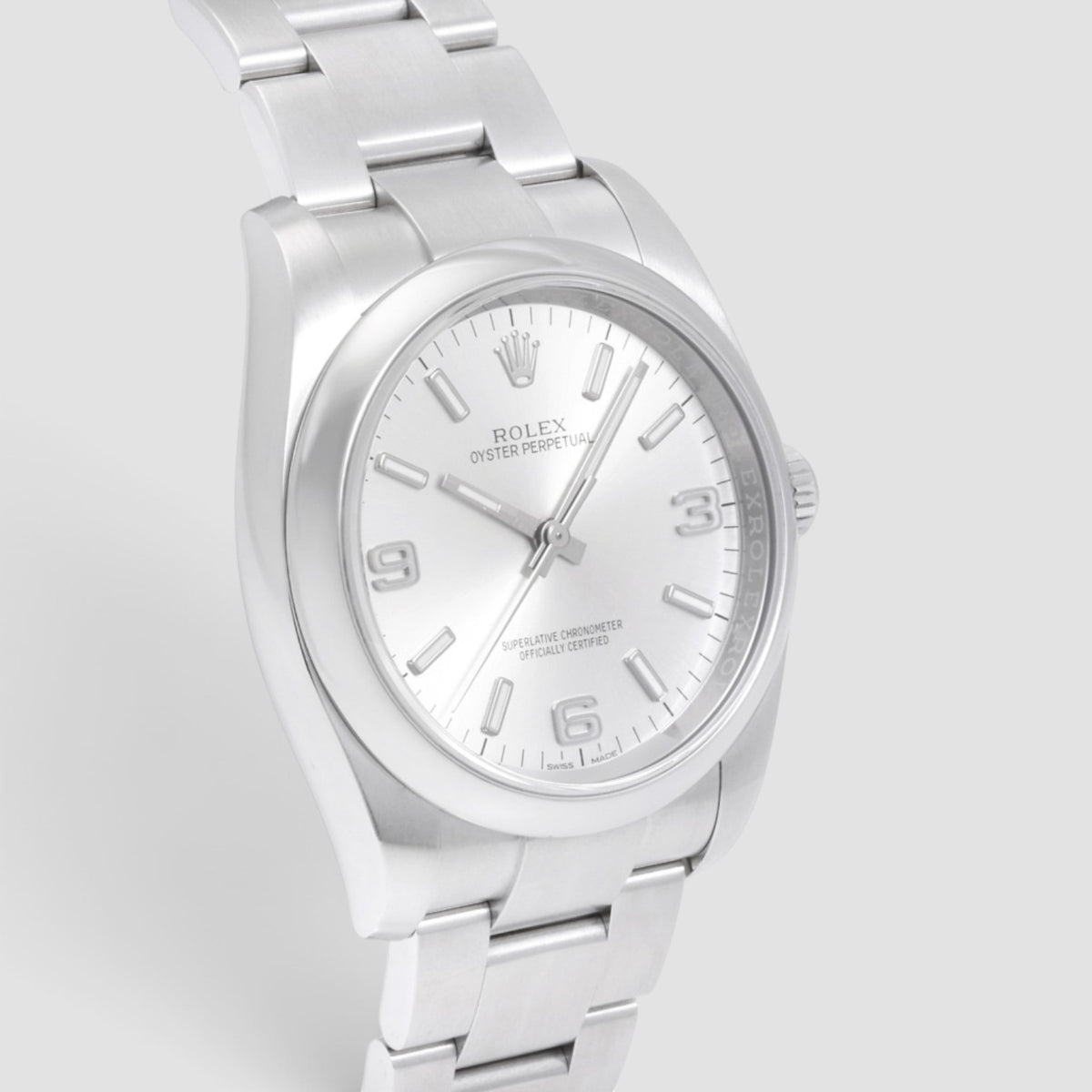 Oyster Perpetual 36 Silver 3-6-9 Dial