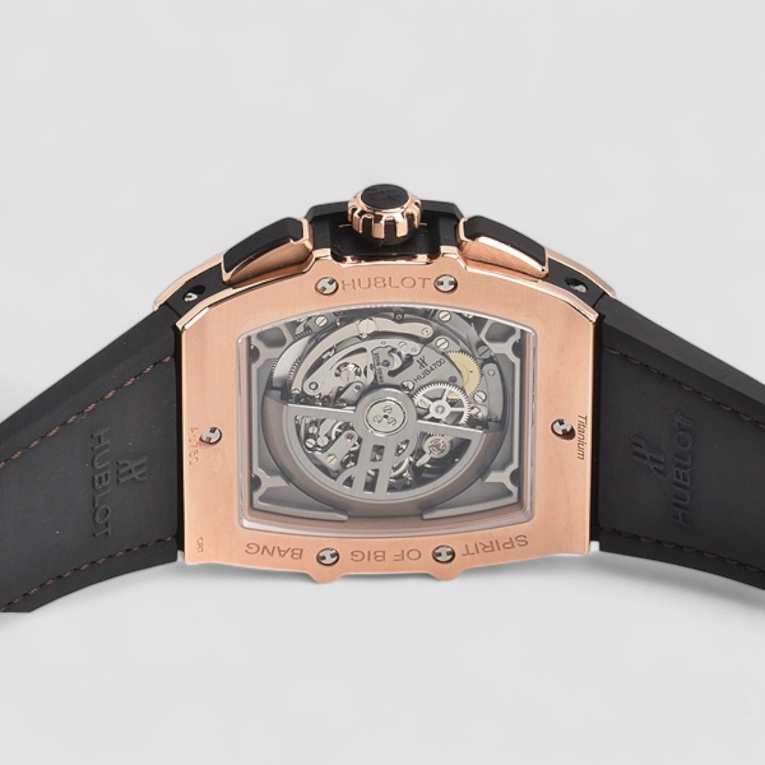 Spirit of Big Bang Automatic Skeleton Dial Men's Watch