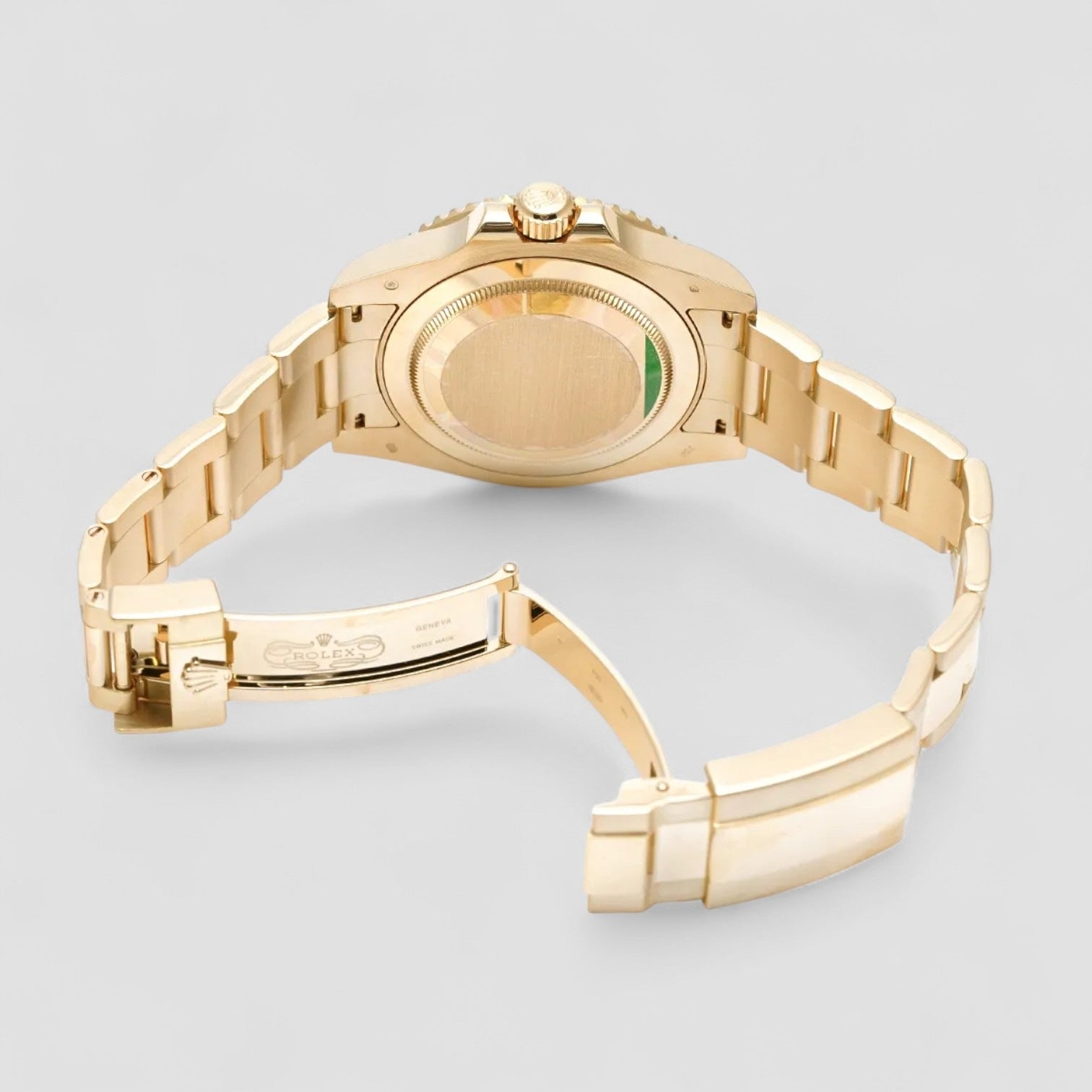 GMT Master II Green Dial 18K Yellow Gold