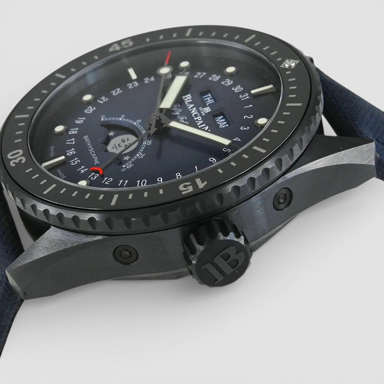 Quantième Complet Phases De Lune 43.6 Mm Fifty