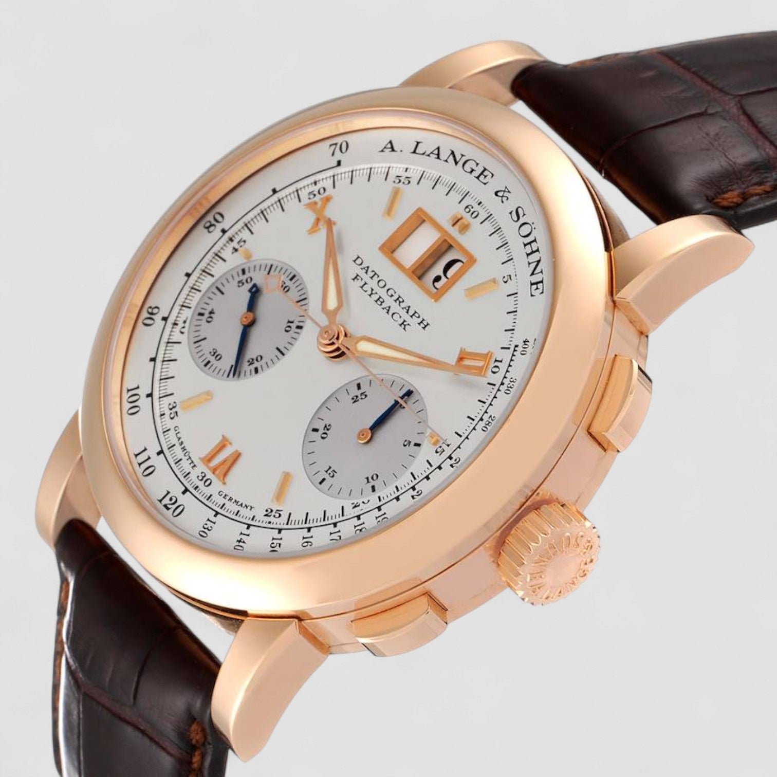 Datograph Flyback 18K Rose Gold Silver Dial