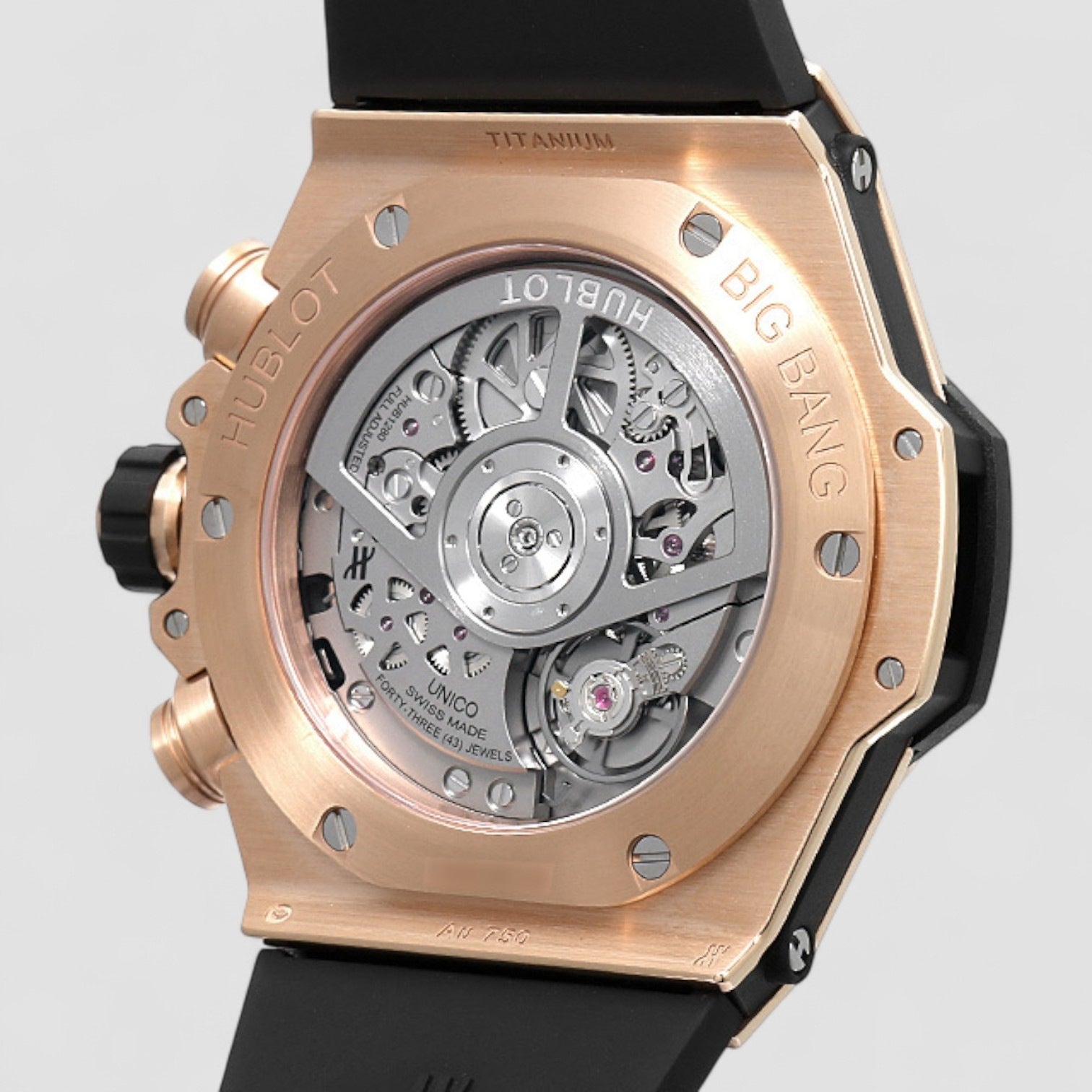 Big Bang Unico King Gold Diamonds