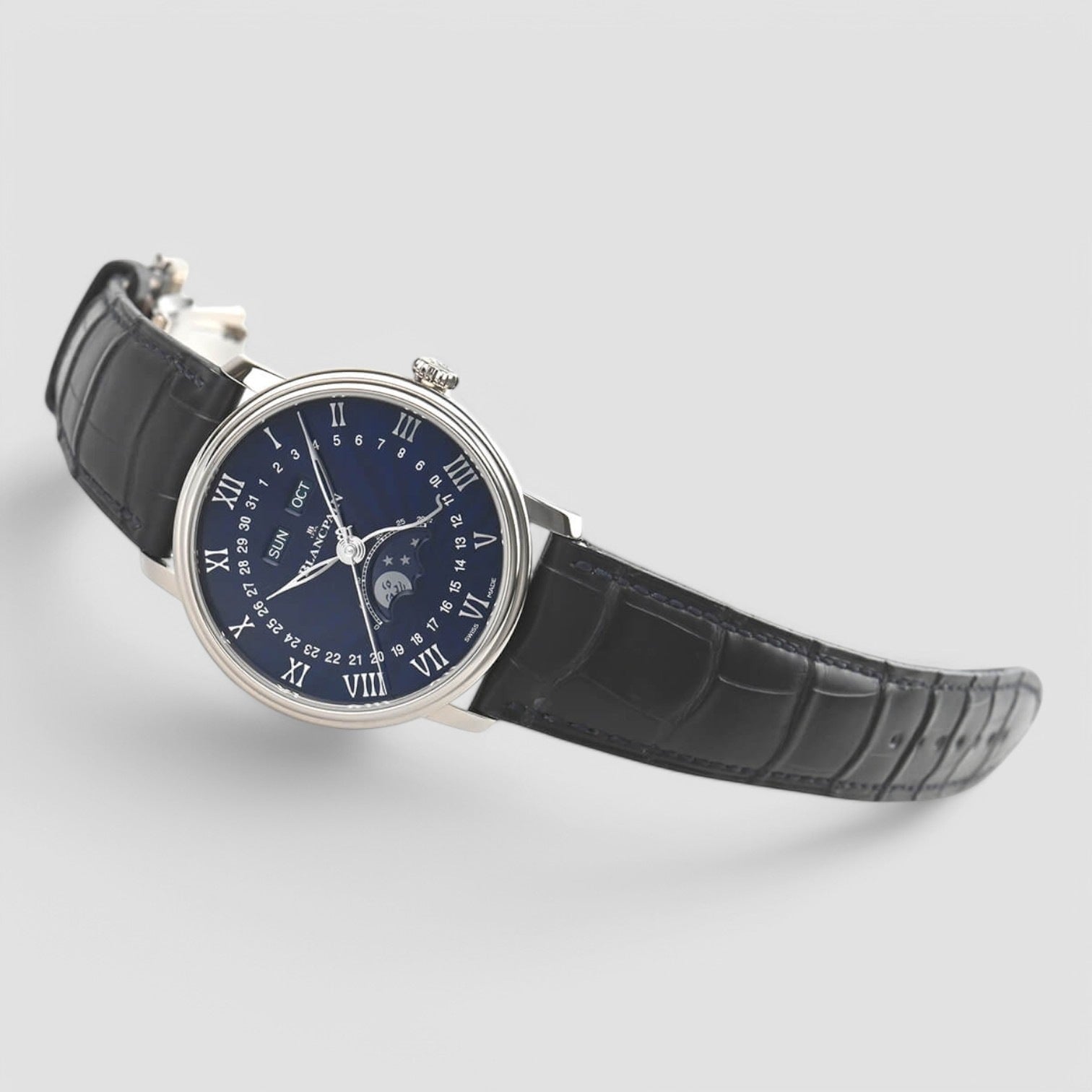 Villeret Quantième Complet Moonphase Complete Calendar 40MM