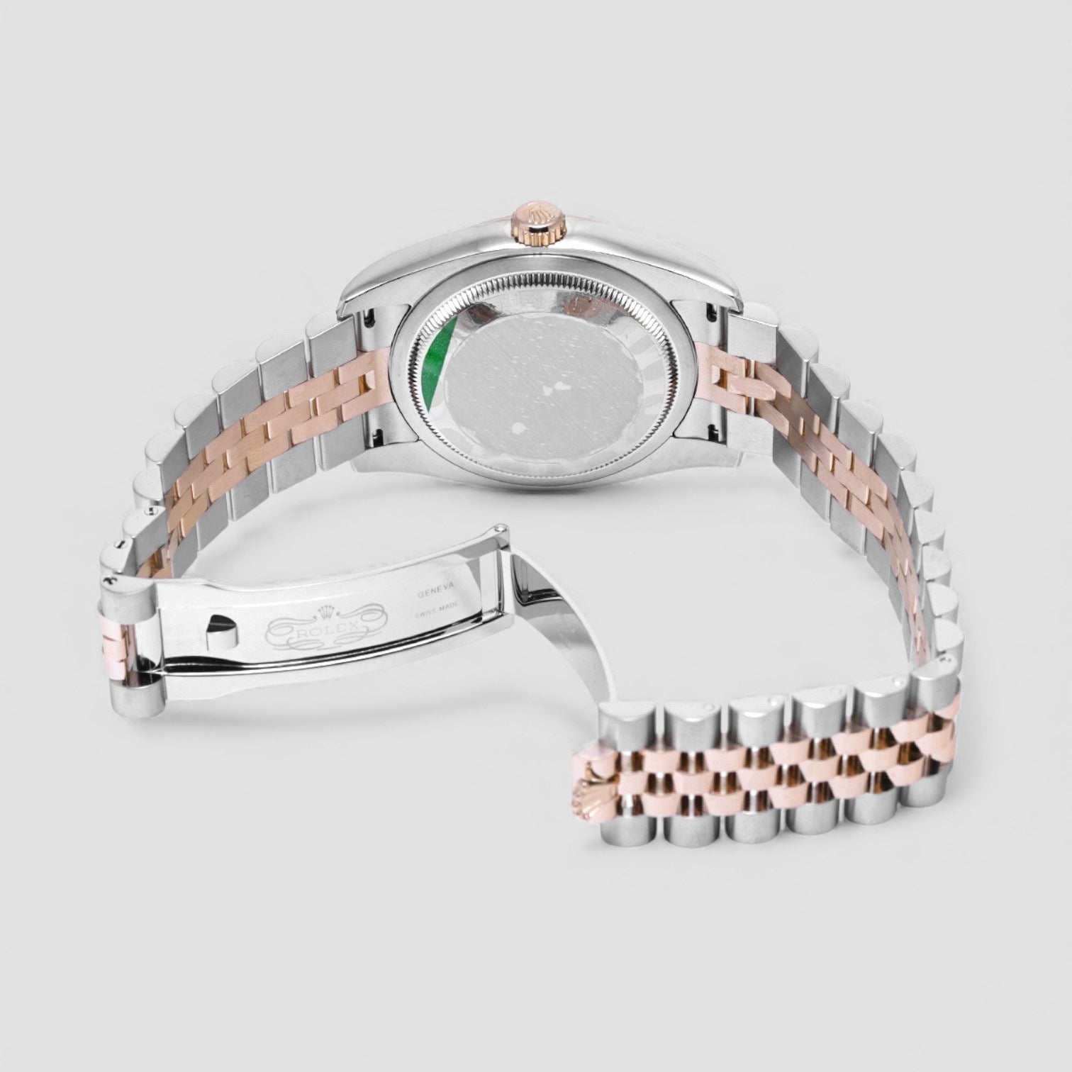 Datejust 36 Pink Diamond Dial Watch