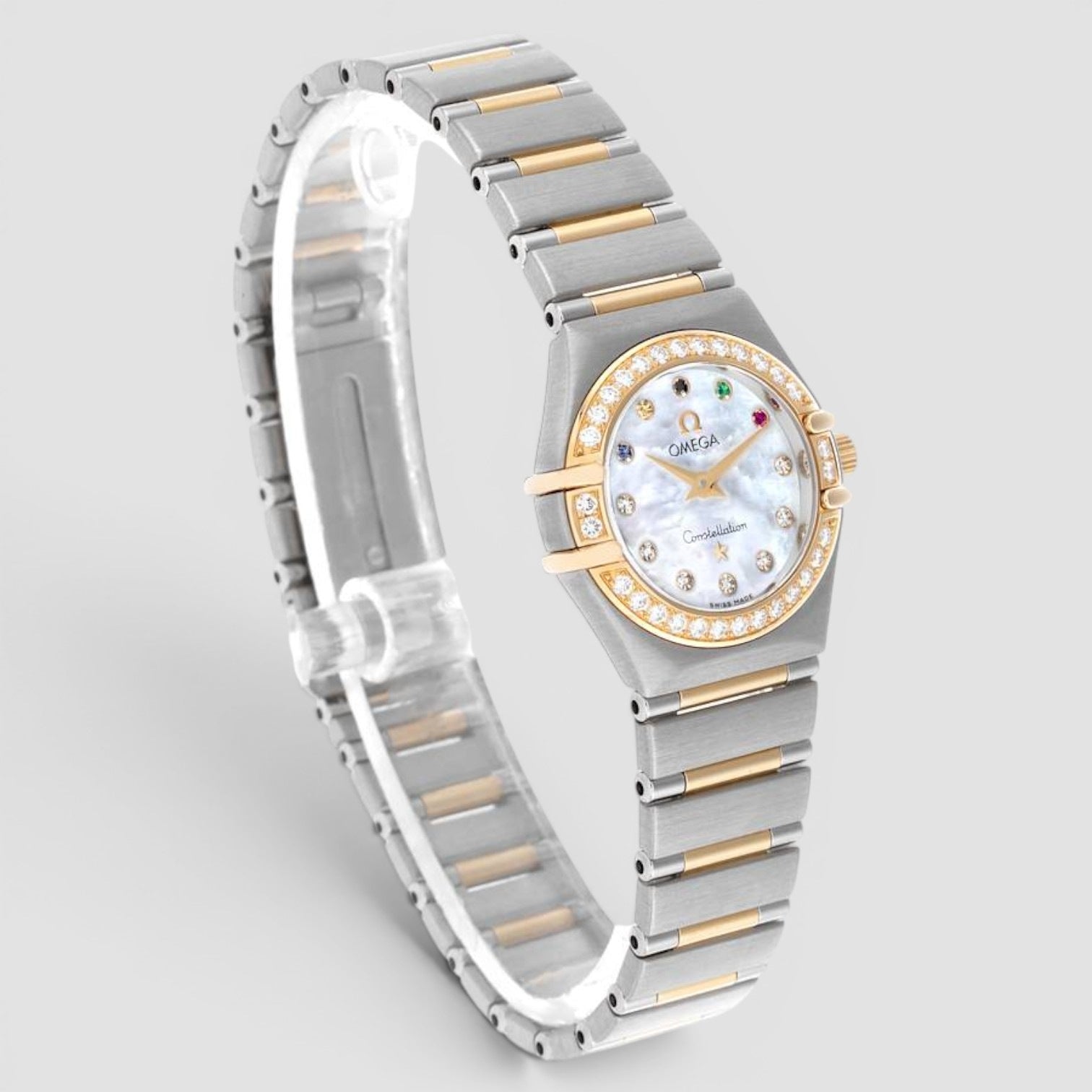 Constellation Beijing Steel Yellow Gold Diamond