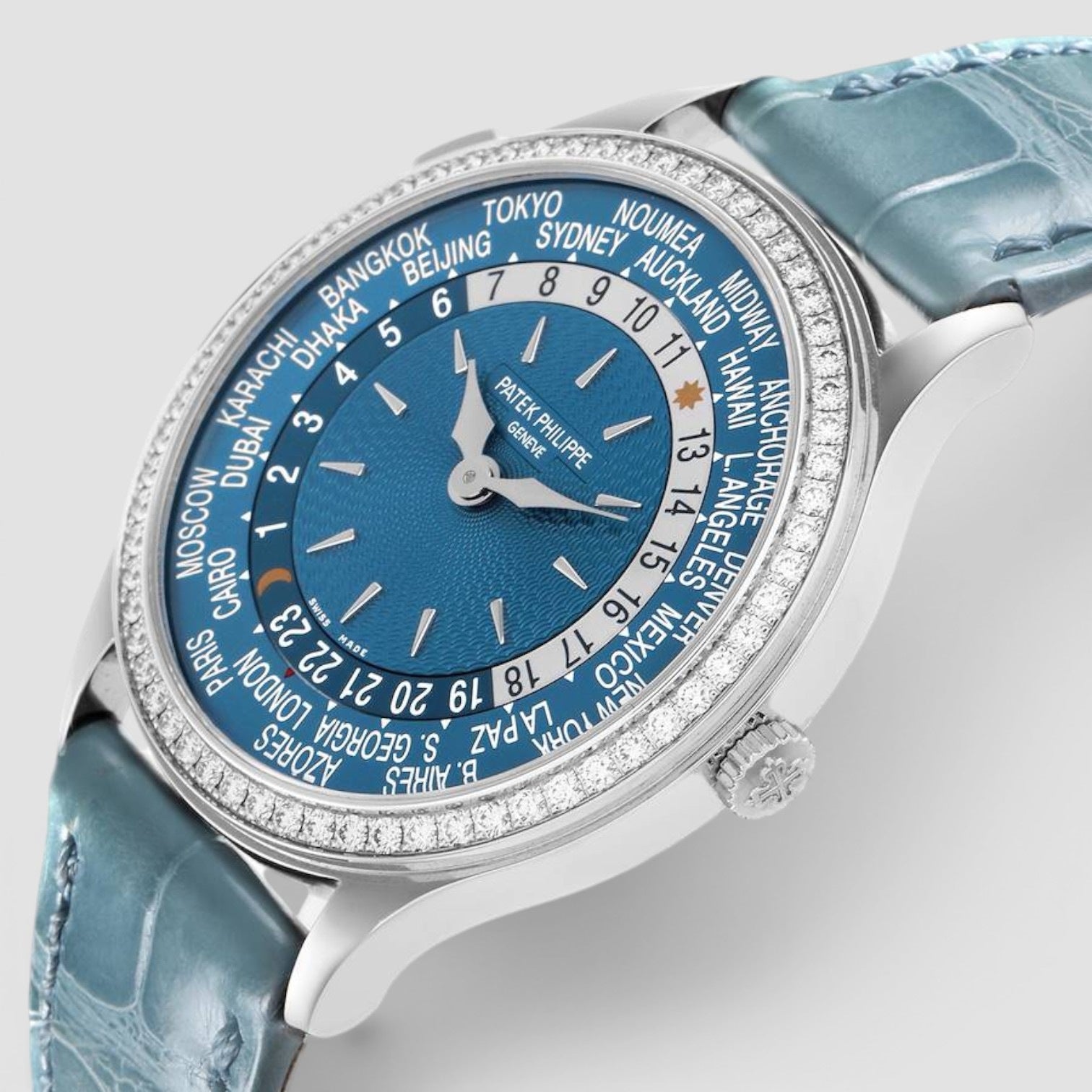 World Time Complications – White Gold