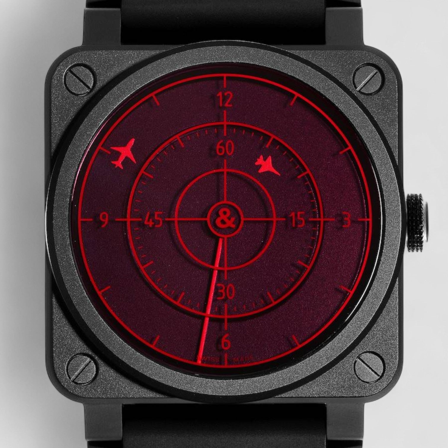 Red Radar Ceramic Limited Edition Mens Watch
