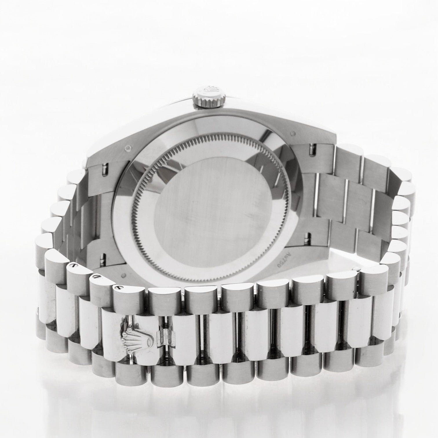 Day Date President 18K White Gold Blue Dial 40MM