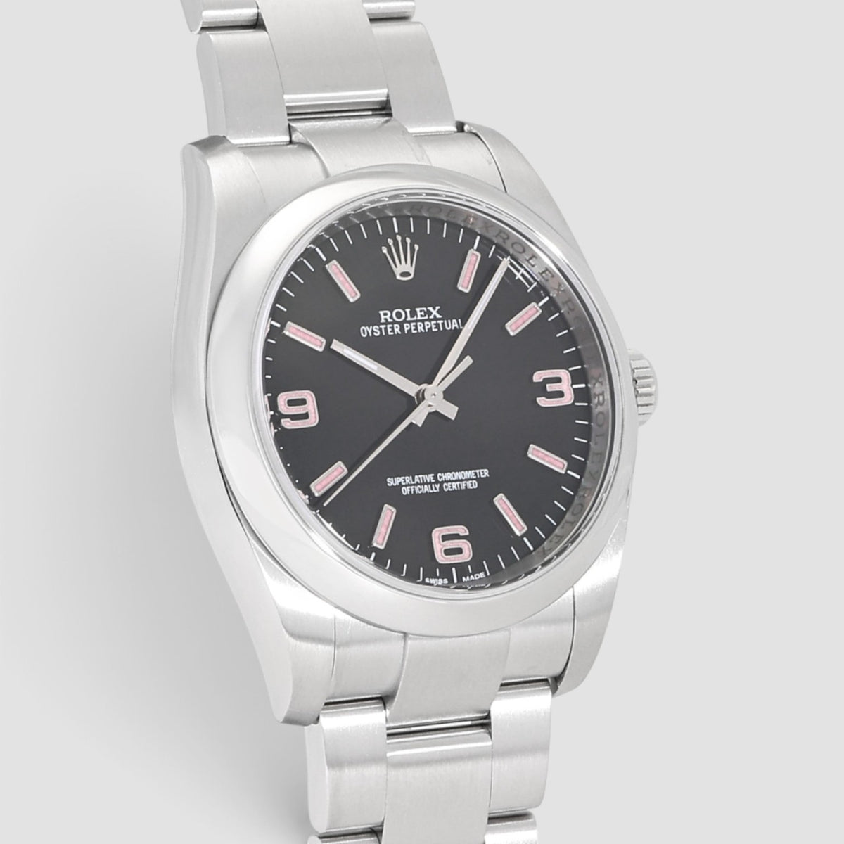 Oyster Perpetual 36 Black 3-6-9 Dial