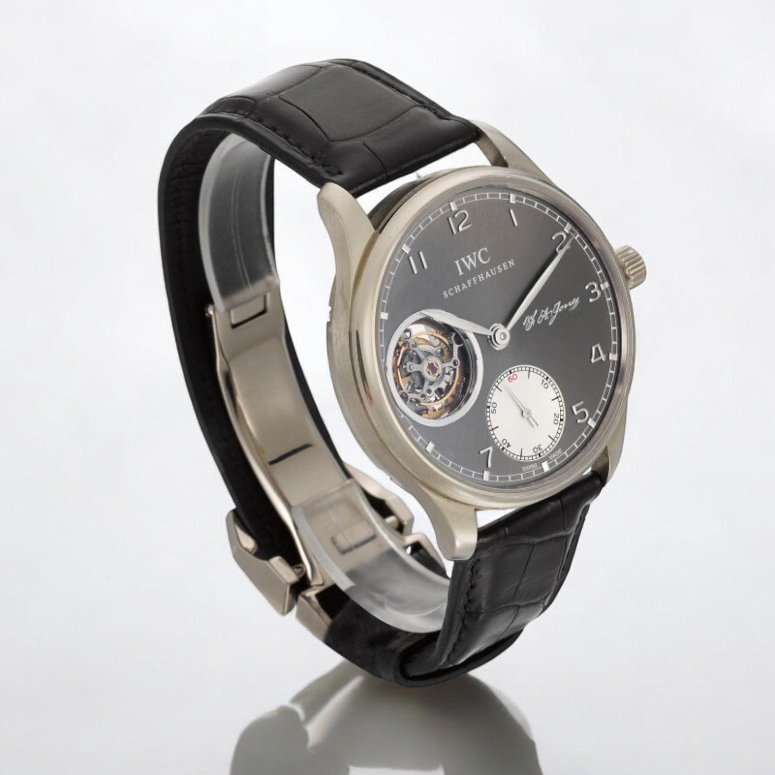 Portuguese Tourbillon 18K White Gold