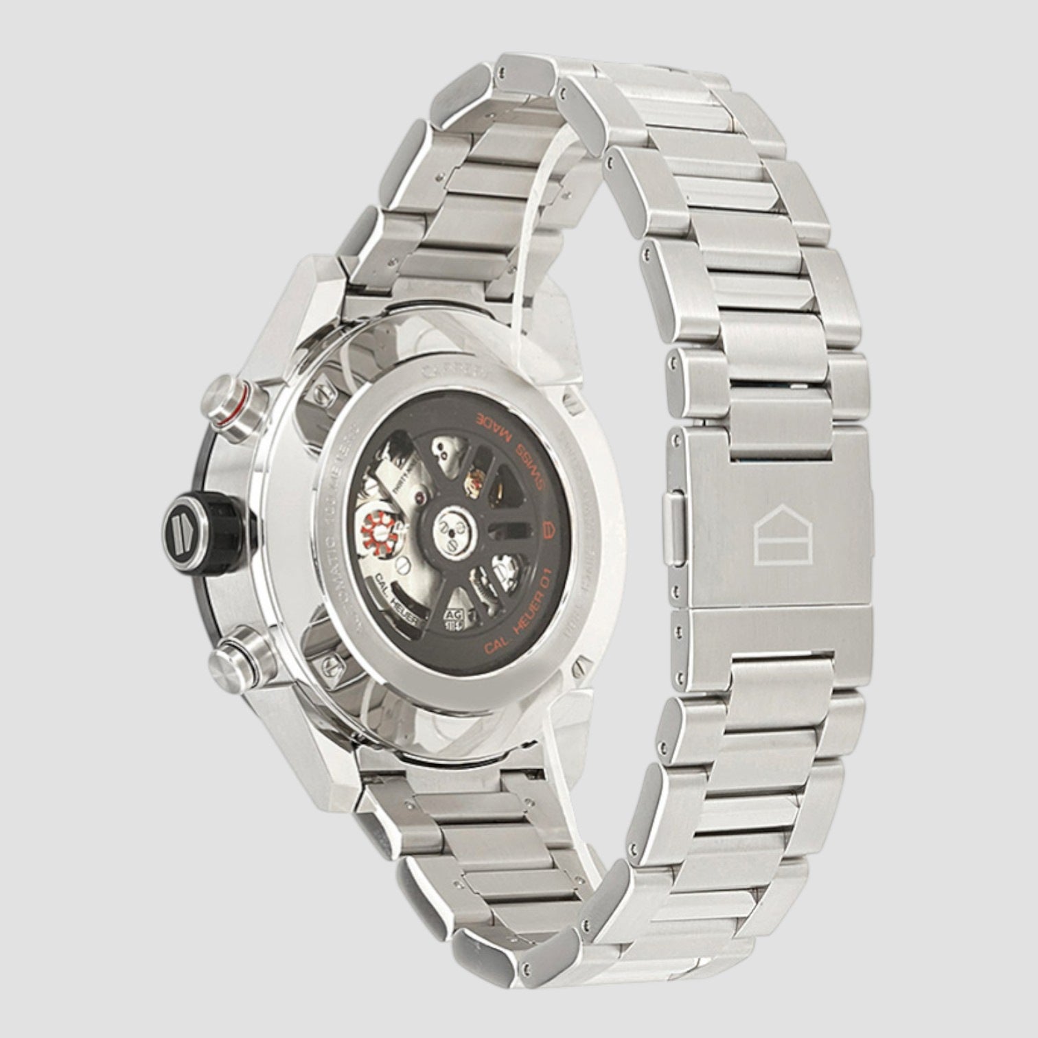 Carrera Caliber Heuer 01 Skeleton 45mm Mens Watch