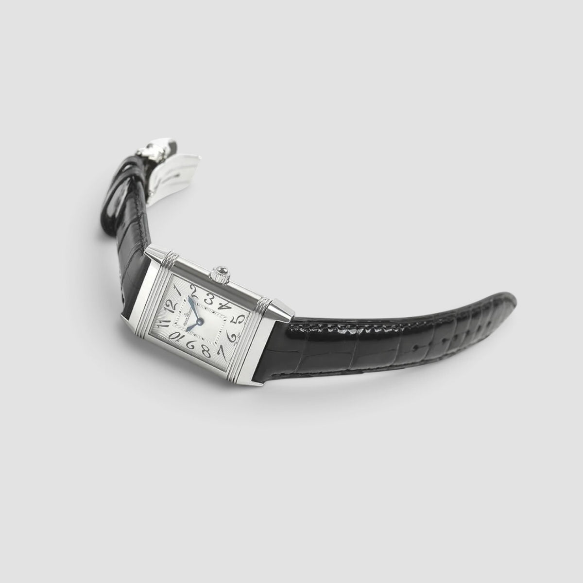 Reverso Duetto Classique 23mm Steel White Dial