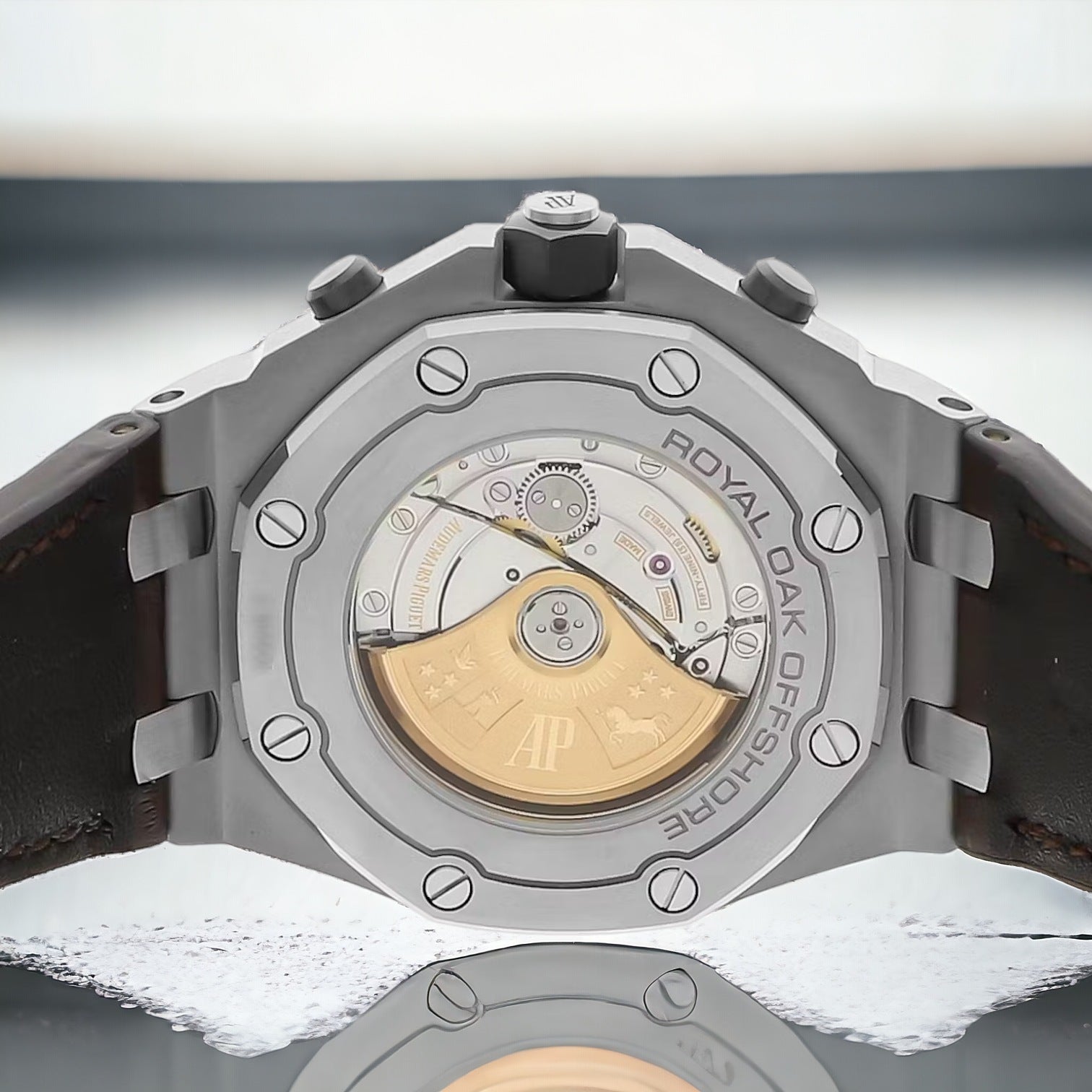 Royal Oak Offshore Brown Tobacco Dial SS