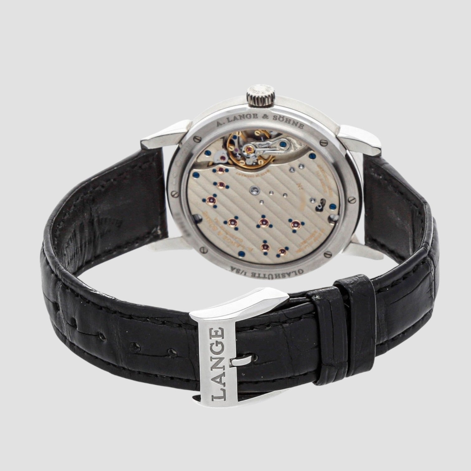 Lange 1 Platinum Silver Dial 38.5MM