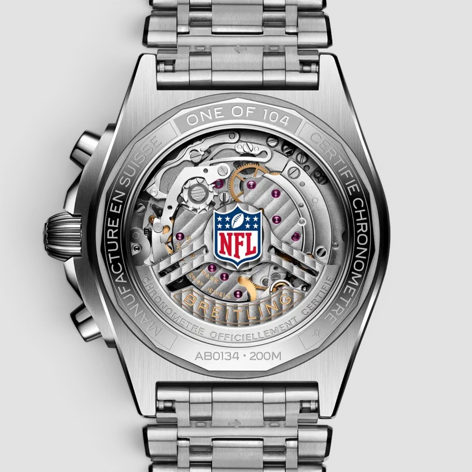 Chronomat B01 42 NFL Minnesota Vikings Edition