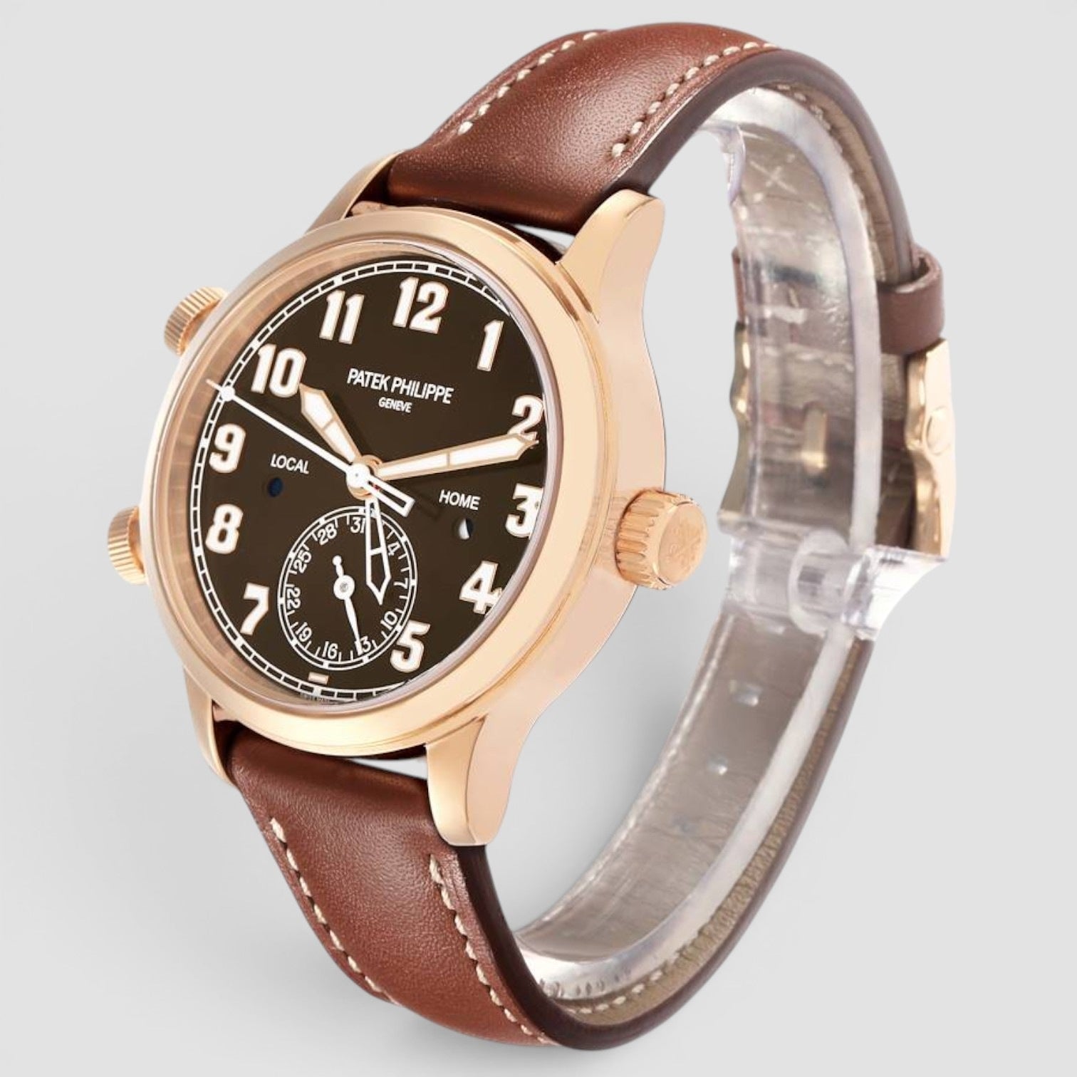 Calatrava Pilot Travel Time – Rose Gold