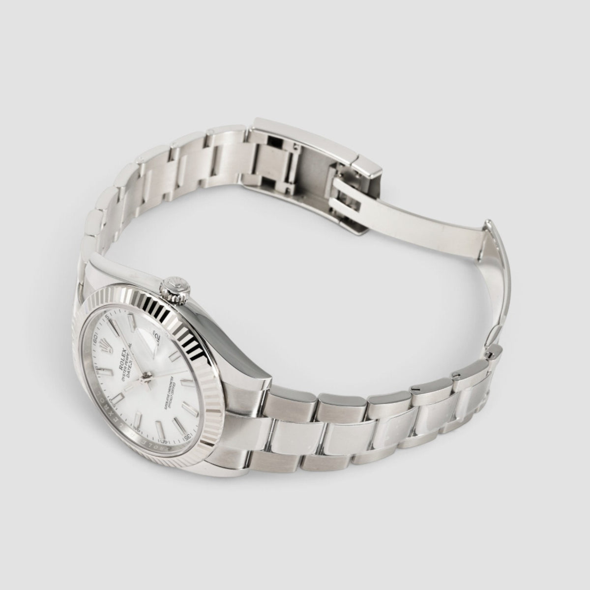 Datejust 41 White Index Dial