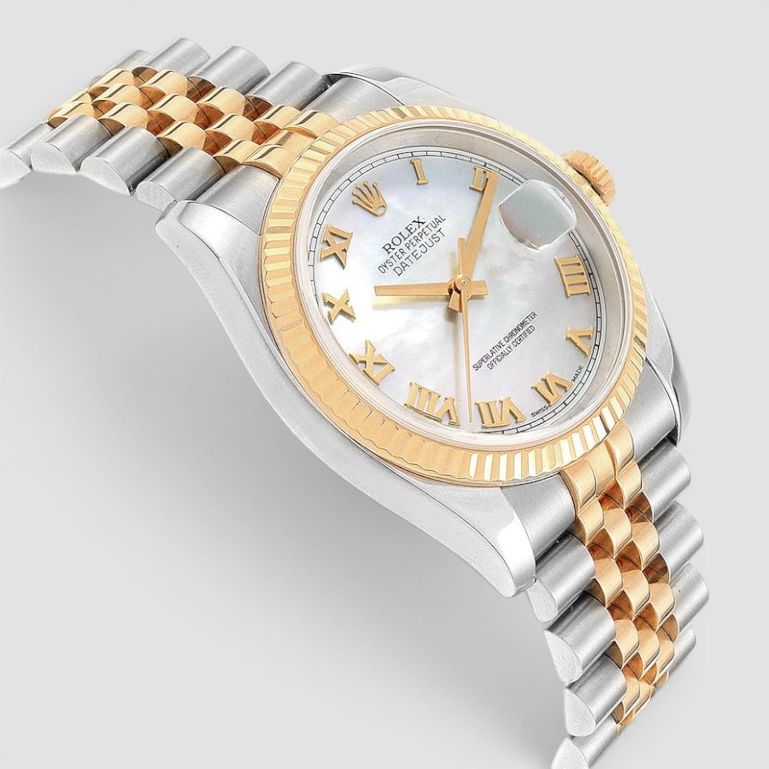 Datejust 36 MOP roman Dial - Jubilee bracelet