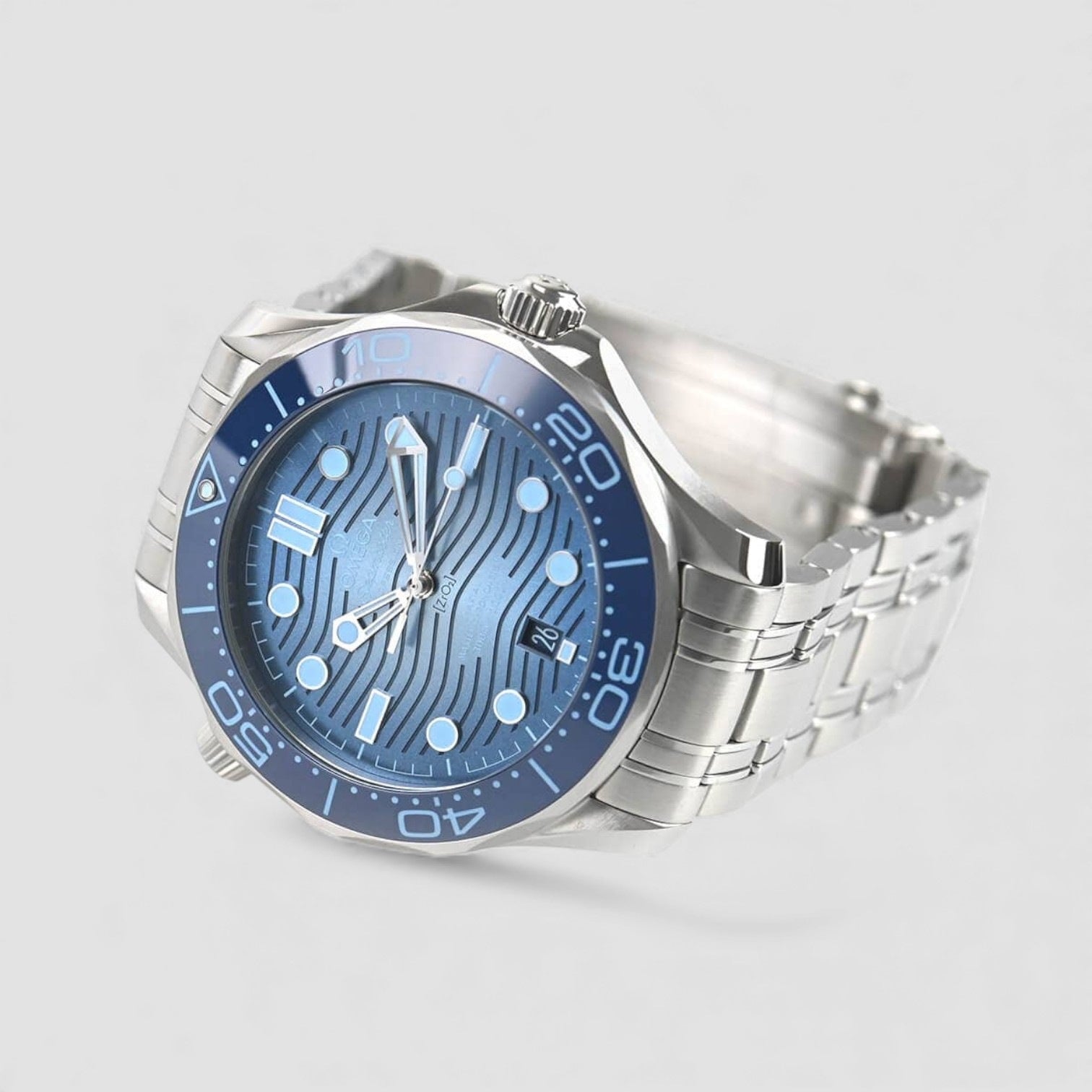 Summer Blue Seamaster Diver 300m 75th