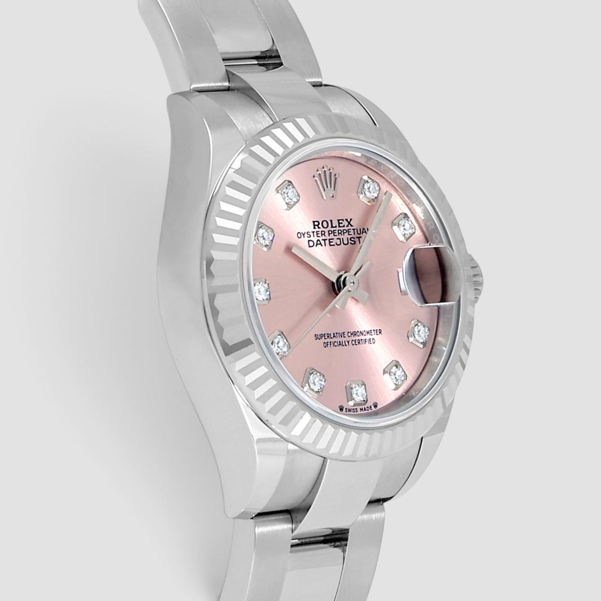 Lady-Datejust 28 Pink Diamond Dial