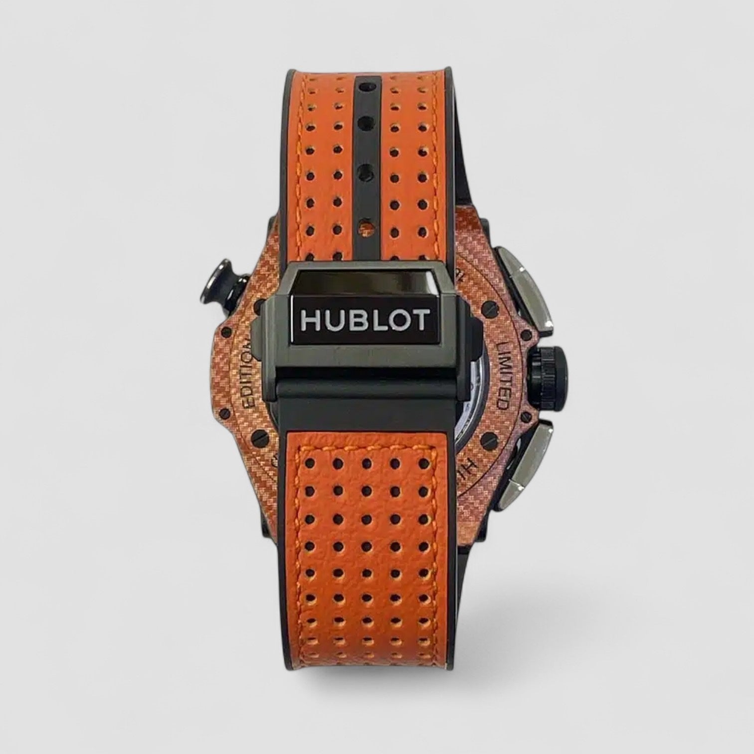 Big Bang Unico Golf Orange Limited Orange Calfskin Watch