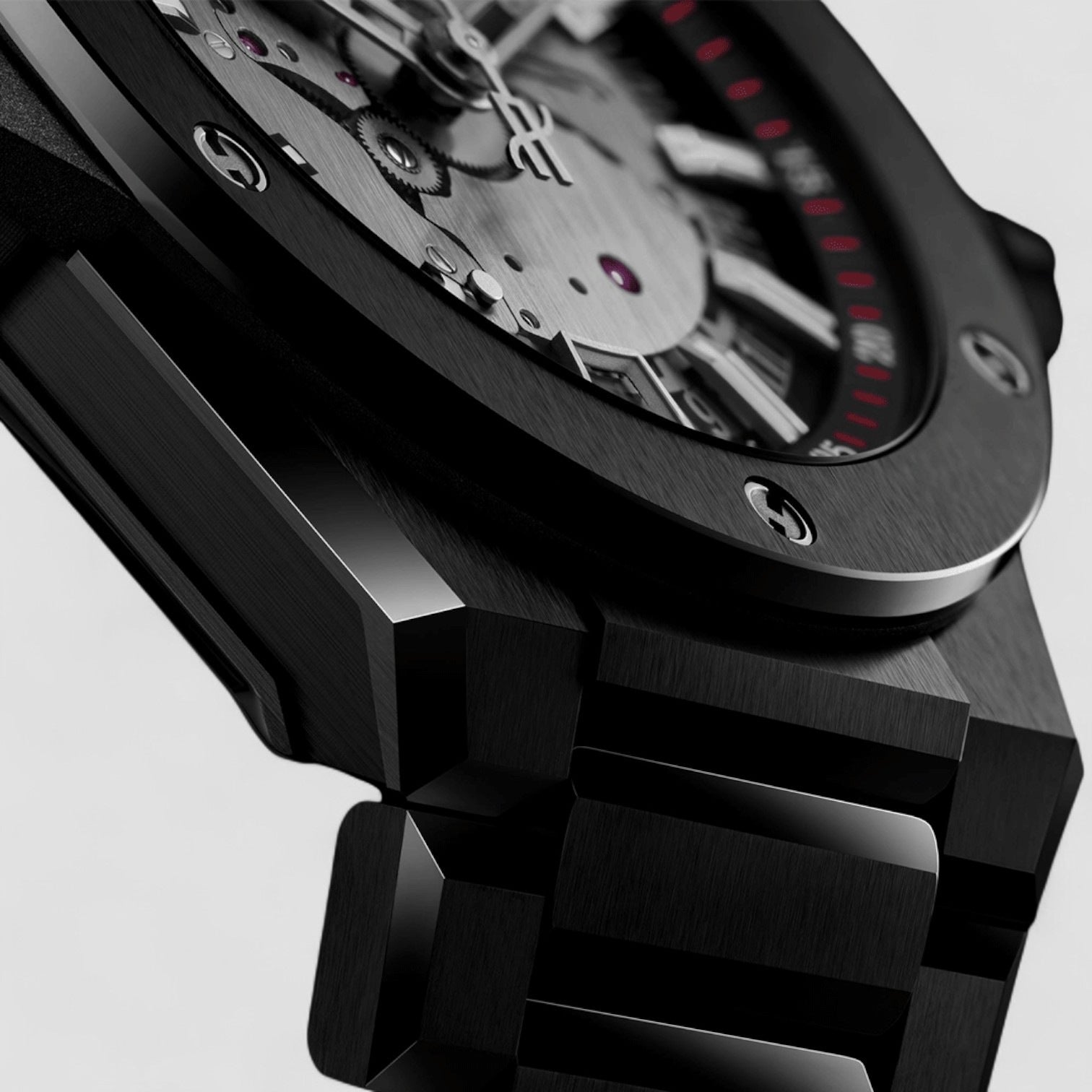 Big Bang Integrated Time Only Black Magic 44mm